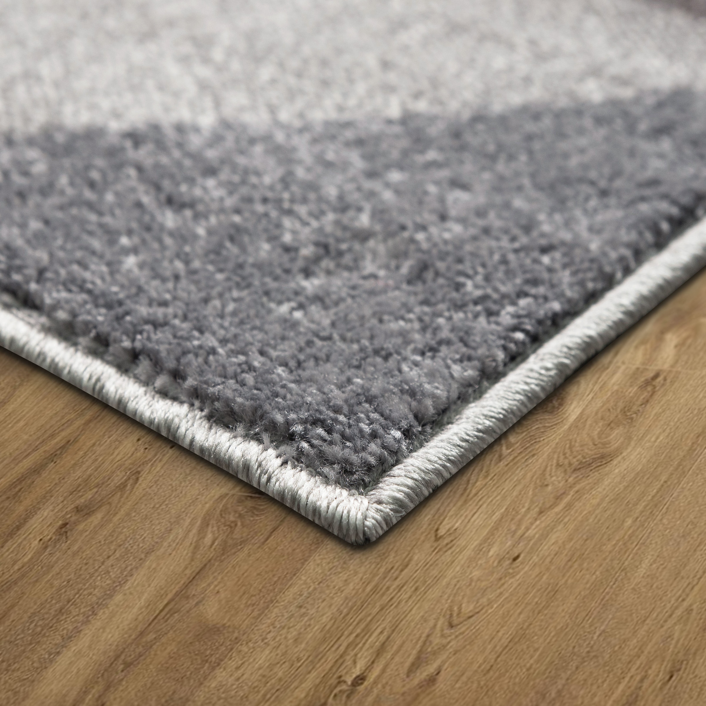 my home Teppich »Berlad Geo«, rechteckig, 9 mm Höhe, mit besonders weichem Flor, Kurzflor, modernes geometrisches Design