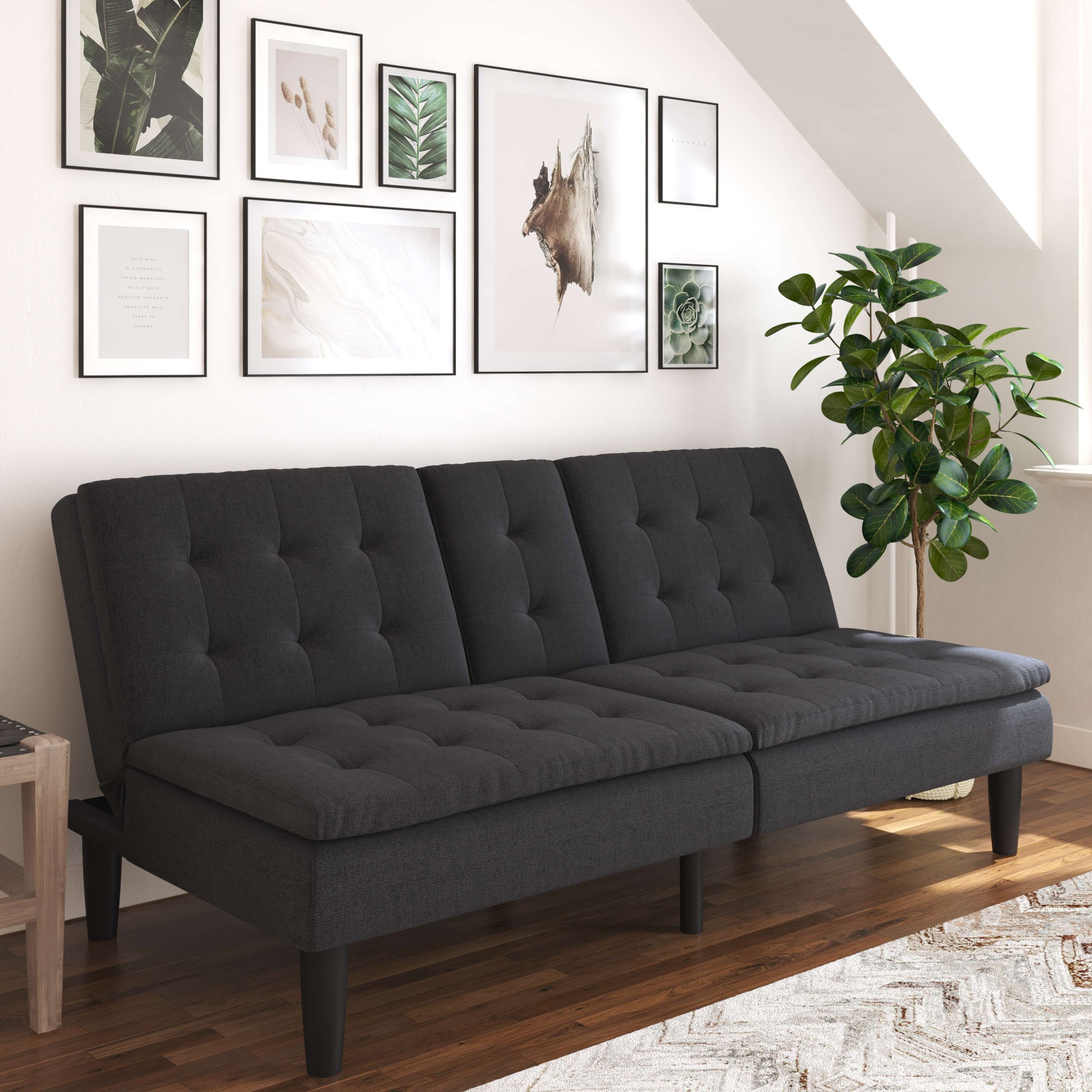 Dorel Home Schlafsofa »MAINE, Kinosofa mit Relax- und Bettfunktion,«, mit 2 Getränkehaltern, Liegefläche 190 x 110 cm