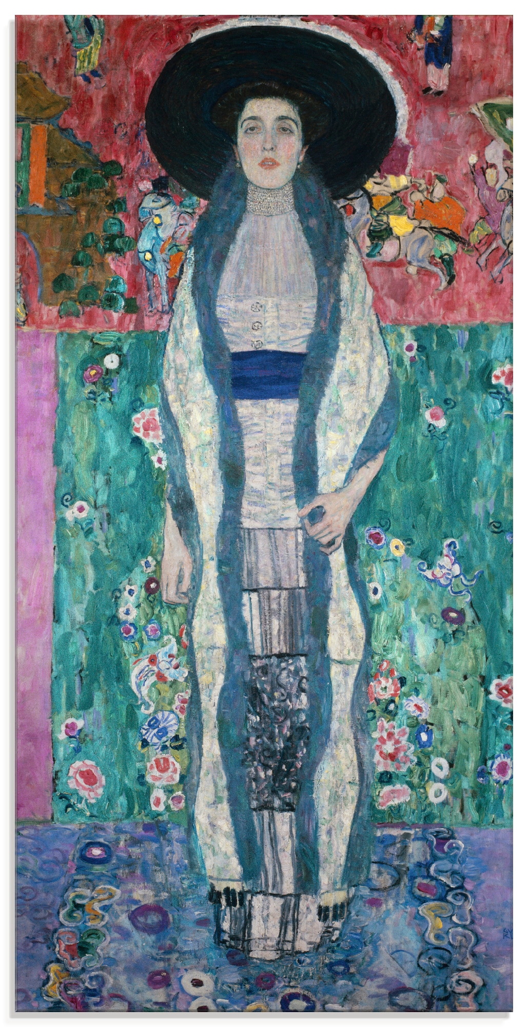 II. 1912«, kaufen St.), Frau, in »Bildnis Glasbild verschiedenen auf Größen Artland Bloch-Bauer Adele Raten (1