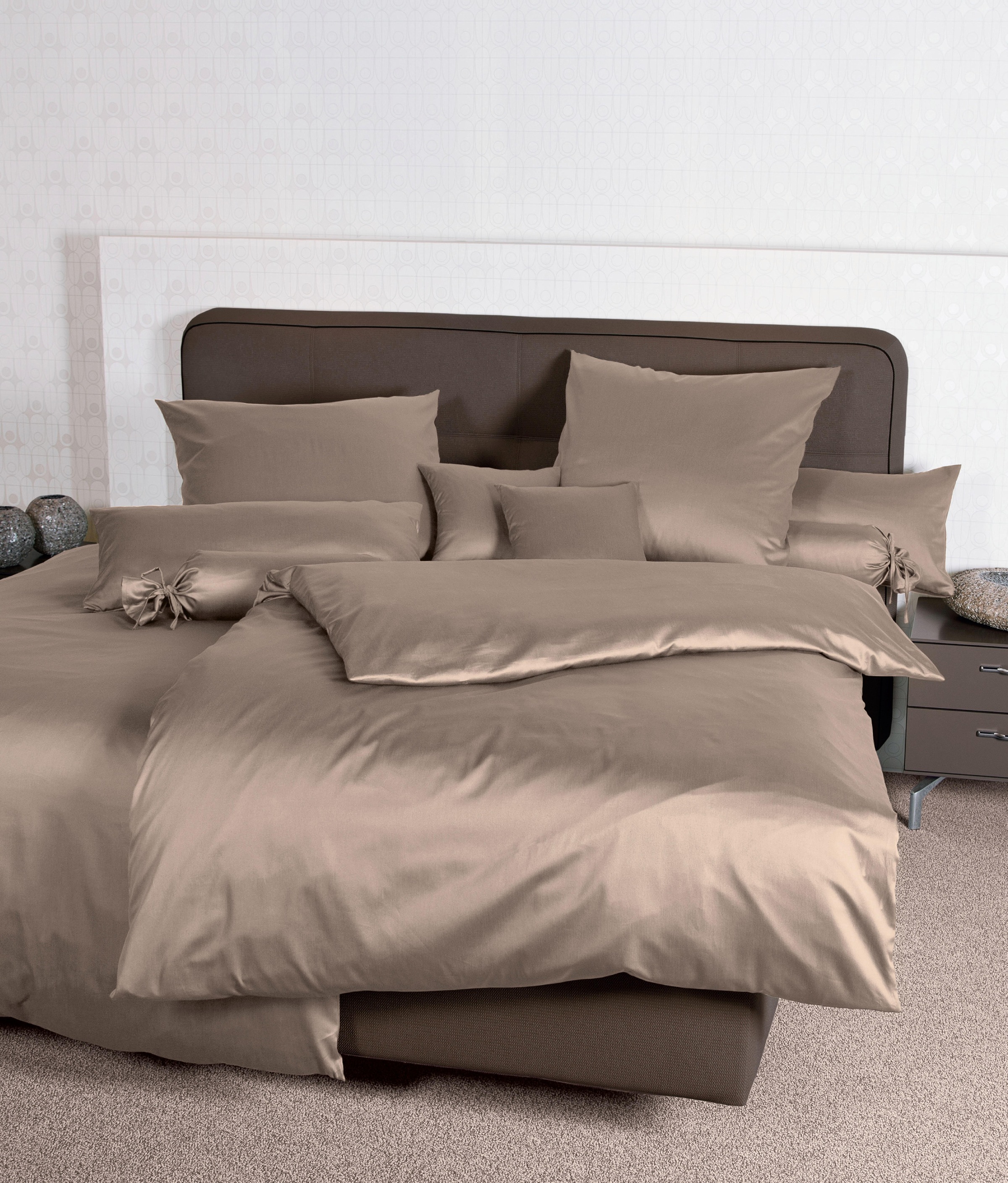 Janine Bettwäsche Baumwoll Bettwäsche Colors, 100% günstig online kaufen