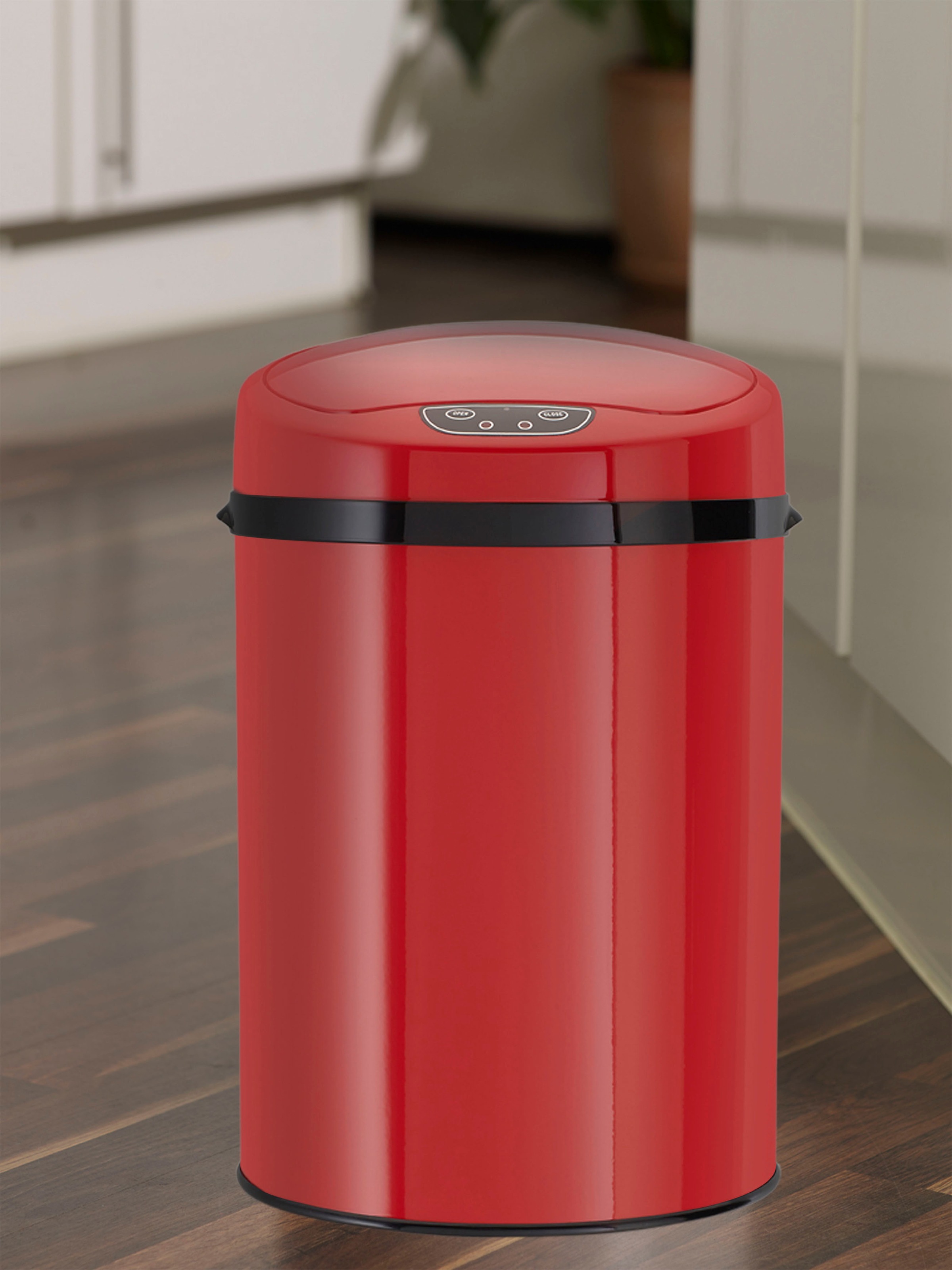 ECHTWERK Mülleimer, Abfalleimer, InfrarotBewegungssensor, Korpus Edelstahl, 9 L, Touchless