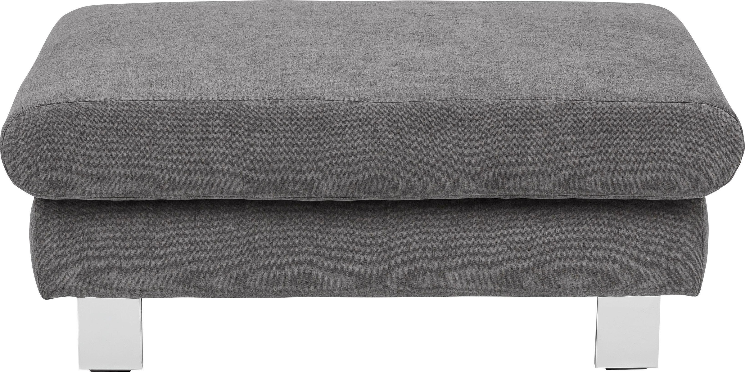 COTTA Polstergarnitur »Komaris U-Form«, (Set), Set bestehend aus: Wohnlandschaft mit Kopfteilverstellung & Hocker