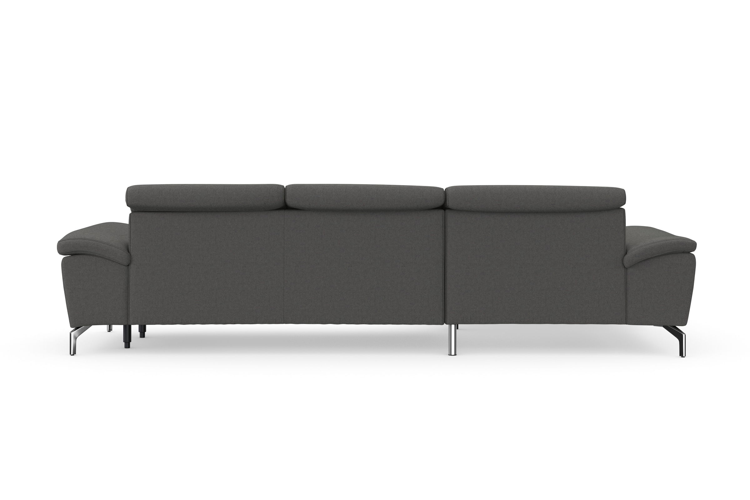 sit&more Ecksofa »Cool L-Form«, wahlweise mit Kopfteilverstellung und Vorziehsitz, motorisch