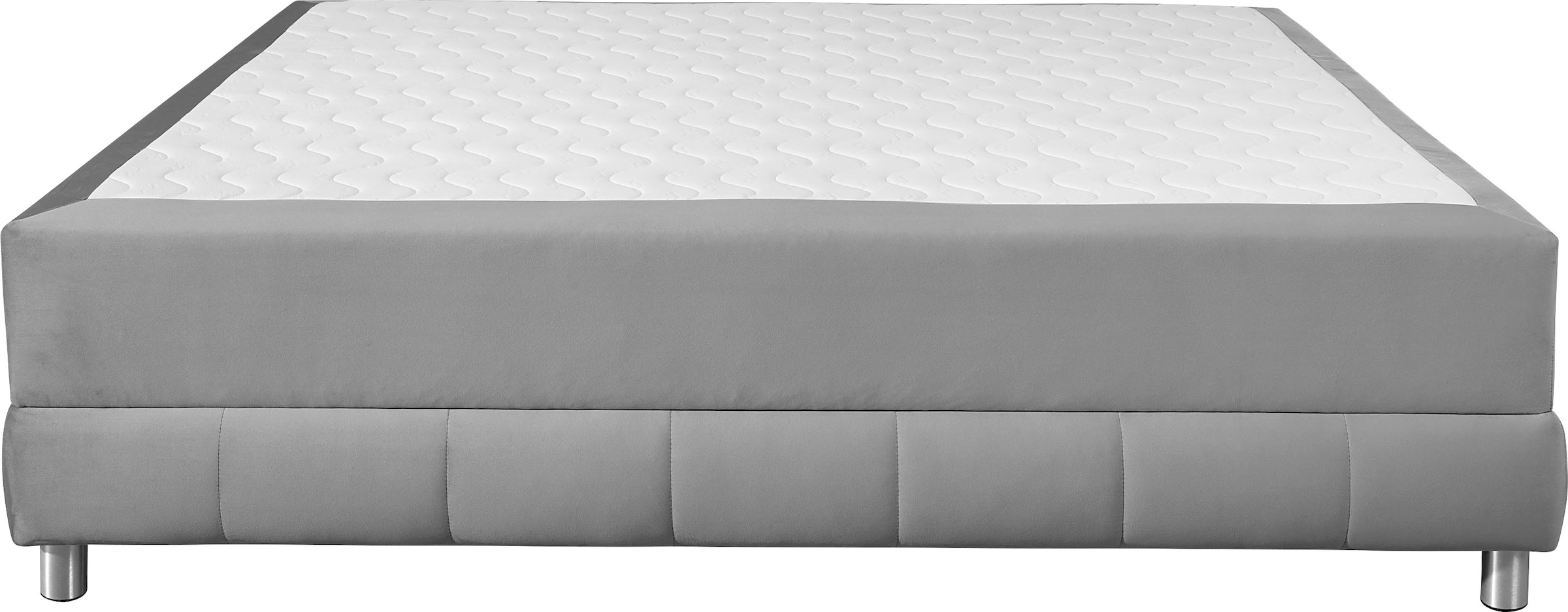 INOSIGN Boxspringbett »Vaasa«, für Dachschrägen geeignet, inkl. Bettkasten und Topper