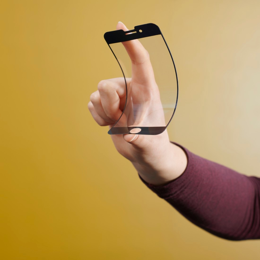 Hama Displayschutzglas »Panzerglas Hiflex Eco für Apple iPhone 7 / 8 / SE 2020 / SE 2022«, für Apple iPhone 7/8/SE 2020/SE 2022