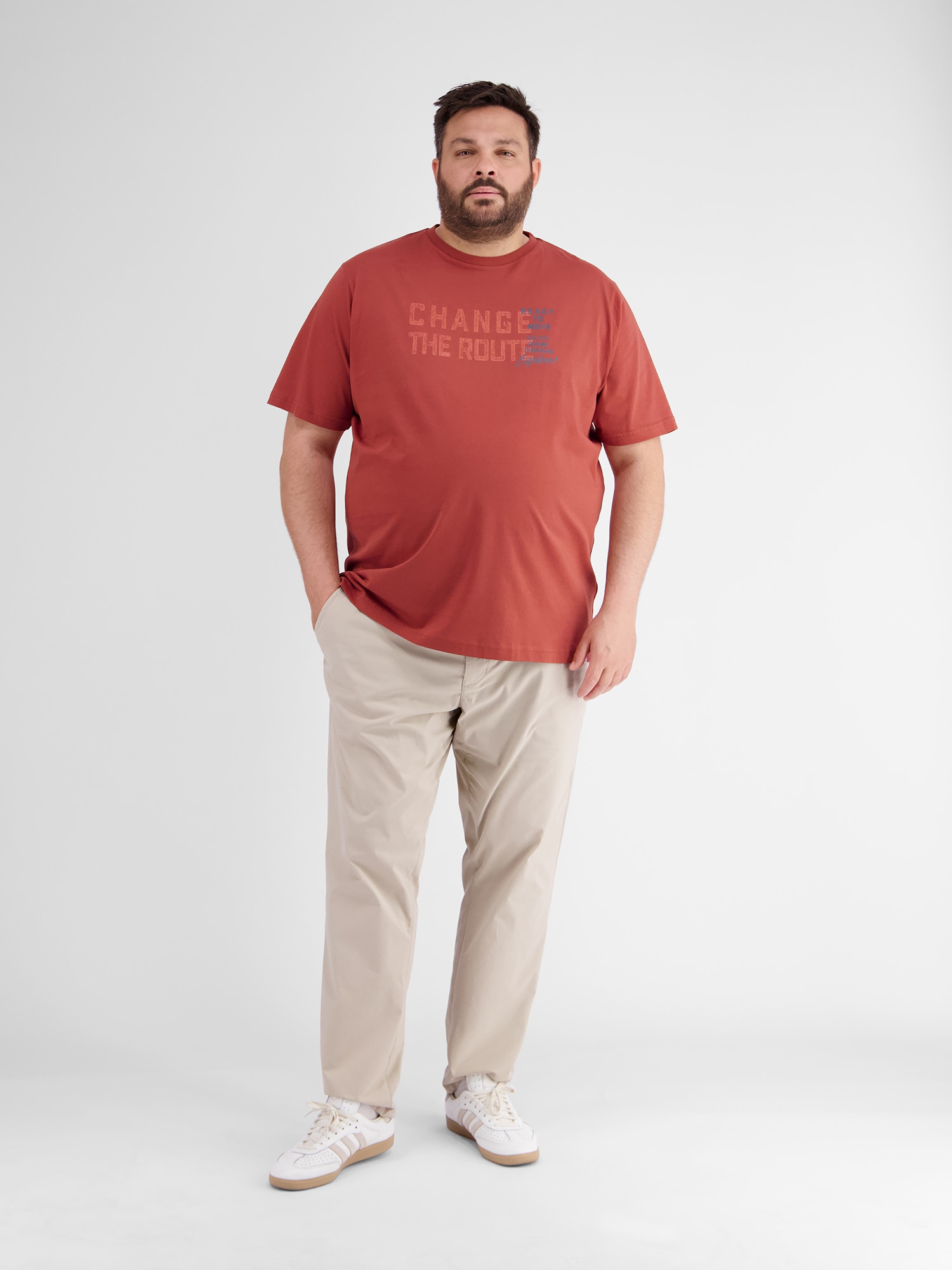LERROS T-Shirt »LERROS T-Shirt mit Brustprint«