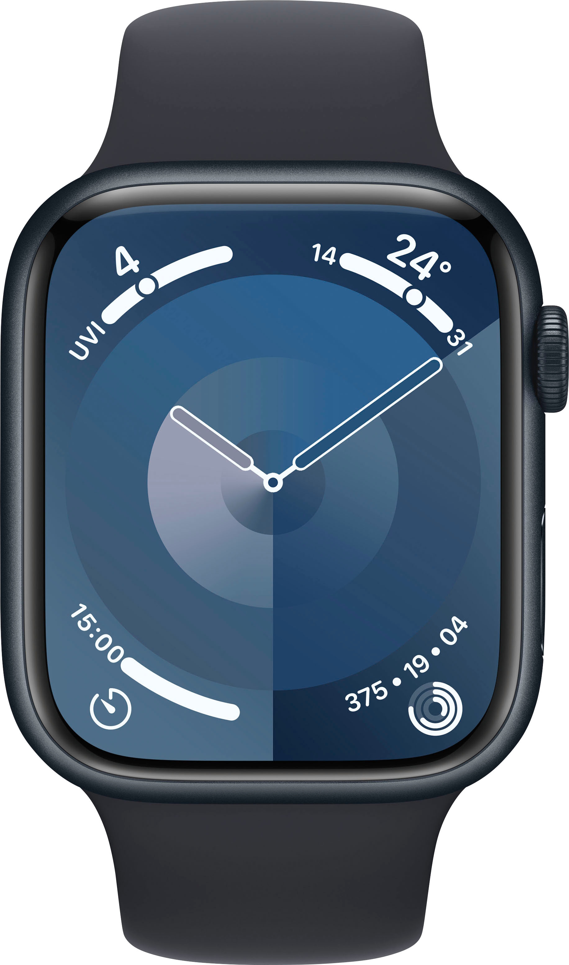 Apple Smartwatch 9 Series kaufen Band) 10 45mm (Watch GPS Sport OS »Watch S/M«, online Aluminium