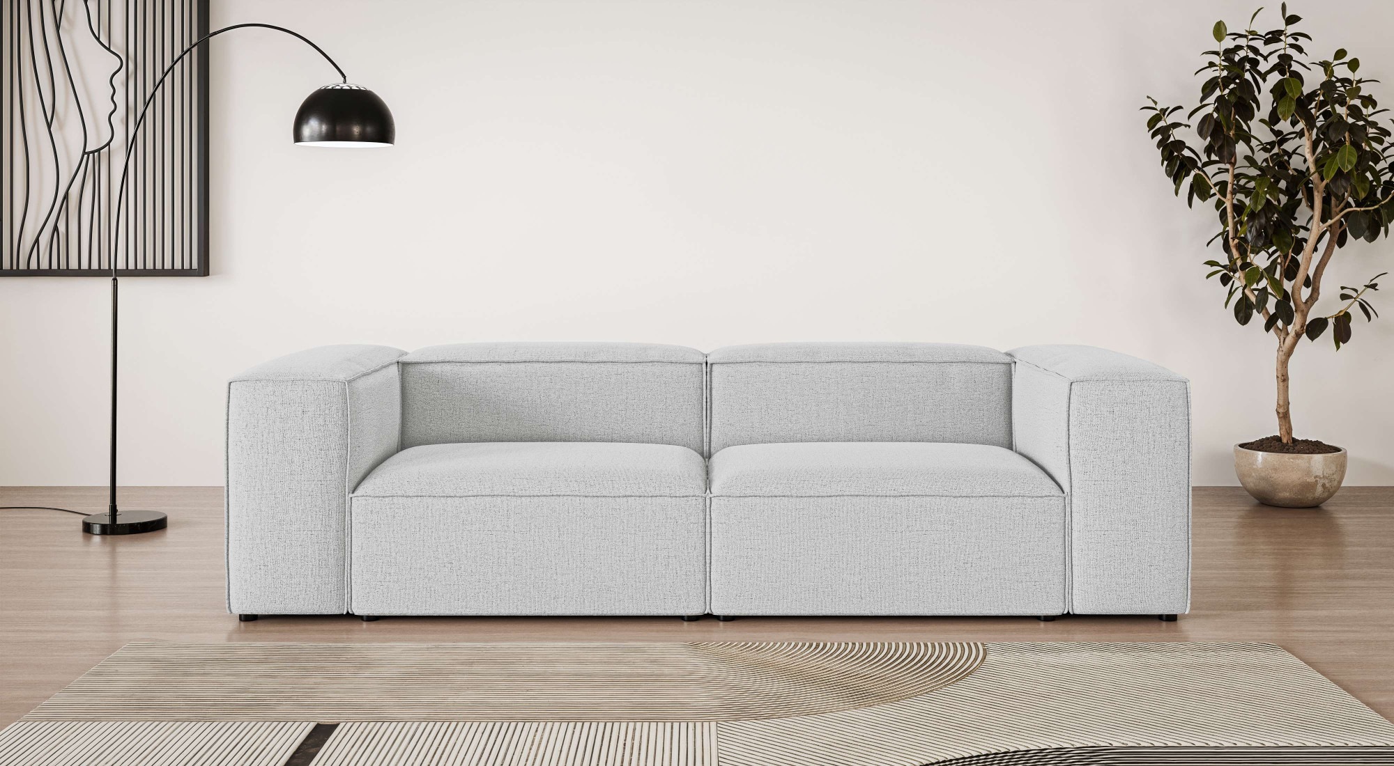 INOSIGN Big-Sofa »HAILY Modularsofa, Maße B/T/H: 260/100/72 cm«, als Modul günstig online kaufen