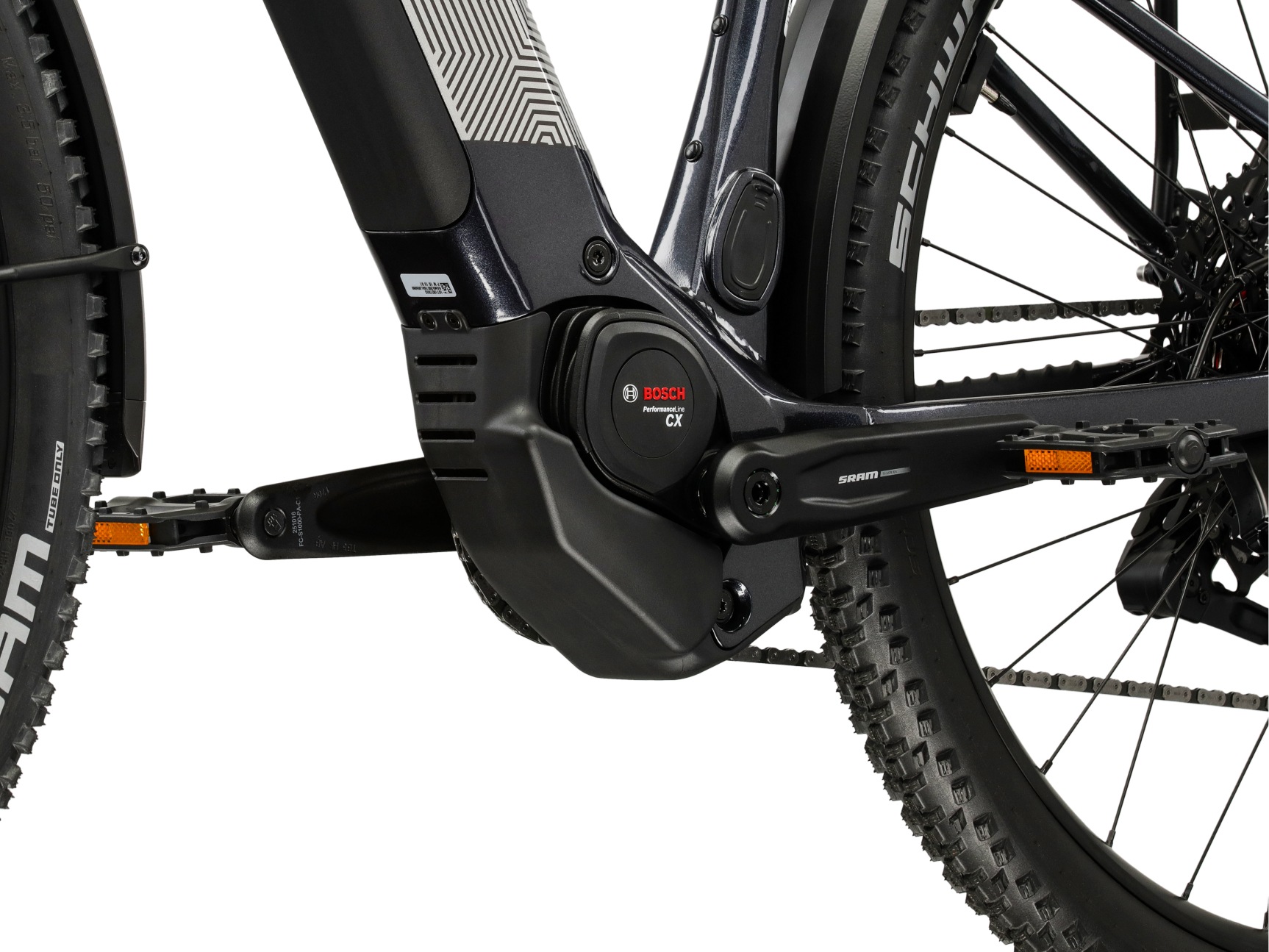 Kross »Influx Hybrid 6.0 21,3Ah / 800 Wh 29 Zoll schwarz 12 Gänge 2026« 12 Gang SRAM S1000 EAGLE AXS Schaltwerk Kettenschaltung Mittelmotor 250 W