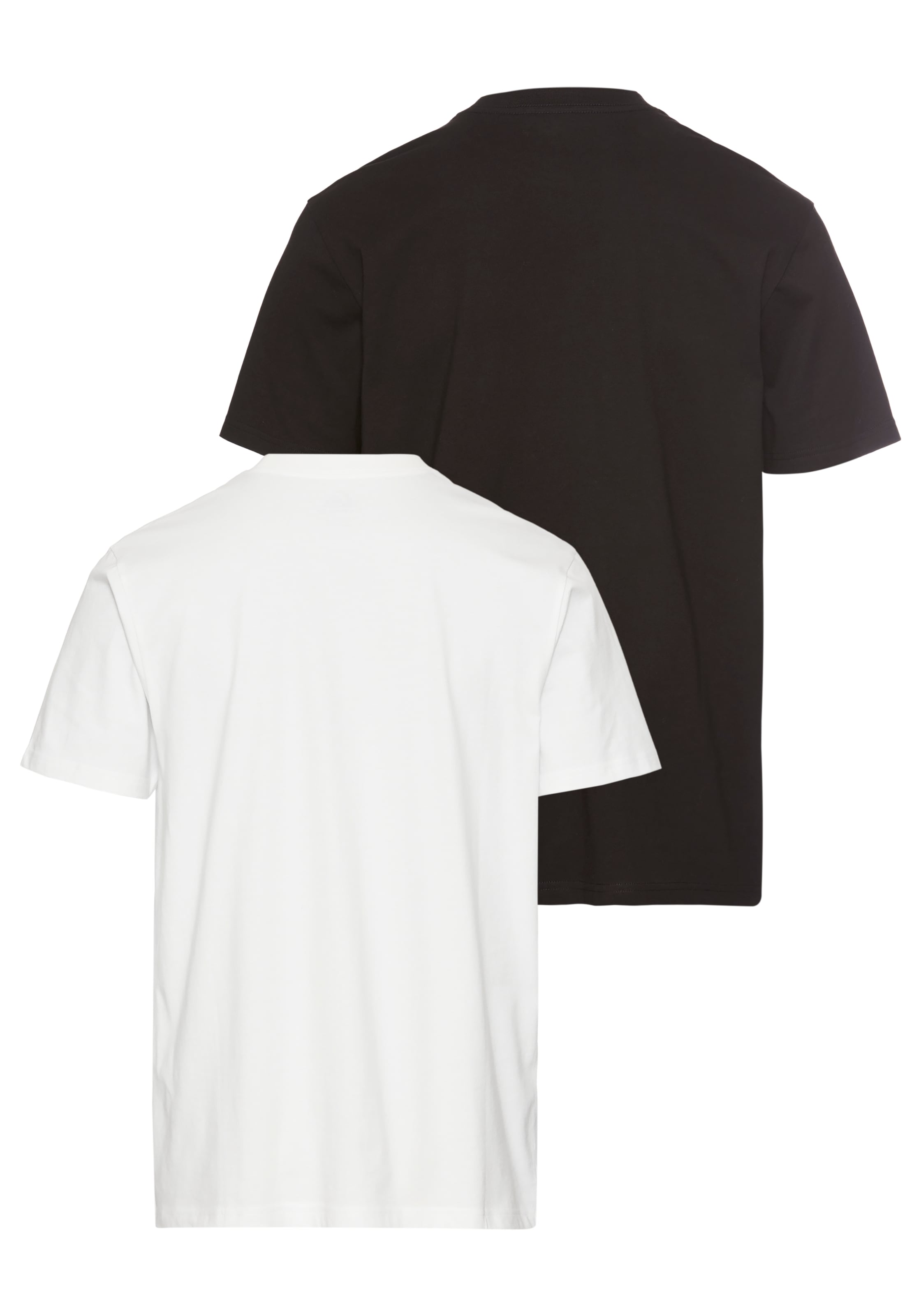 Quiksilver T-Shirt »BEST PLACE SHORT SLEEVE TEE PACK YM« Packung, 2er-Pack, 2 Stk. tlg.