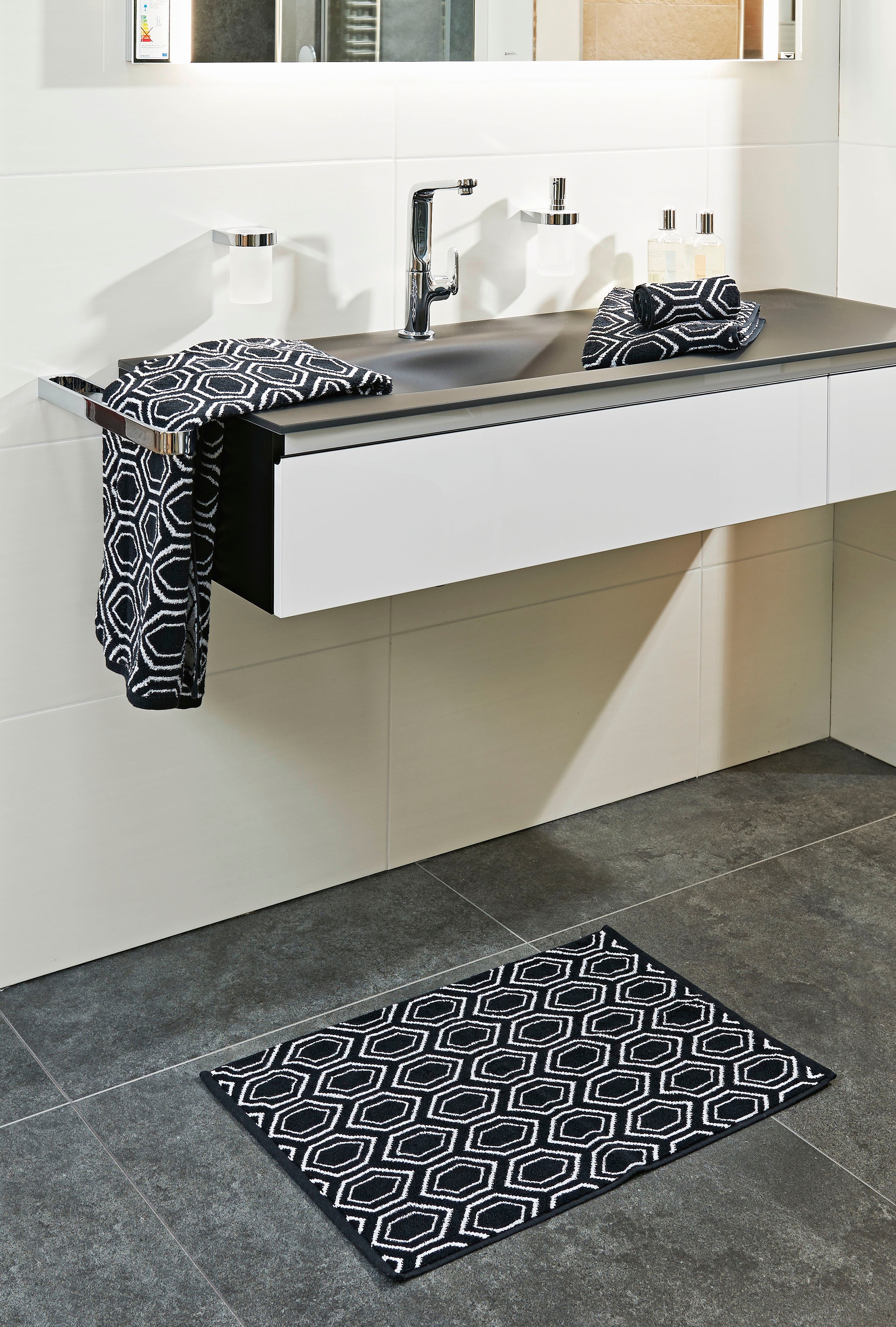 done.® Handtuch Set »Ethno 4x Gästetücher (30x50 cm)«, (Set, 4 St., 4 Gäste günstig online kaufen