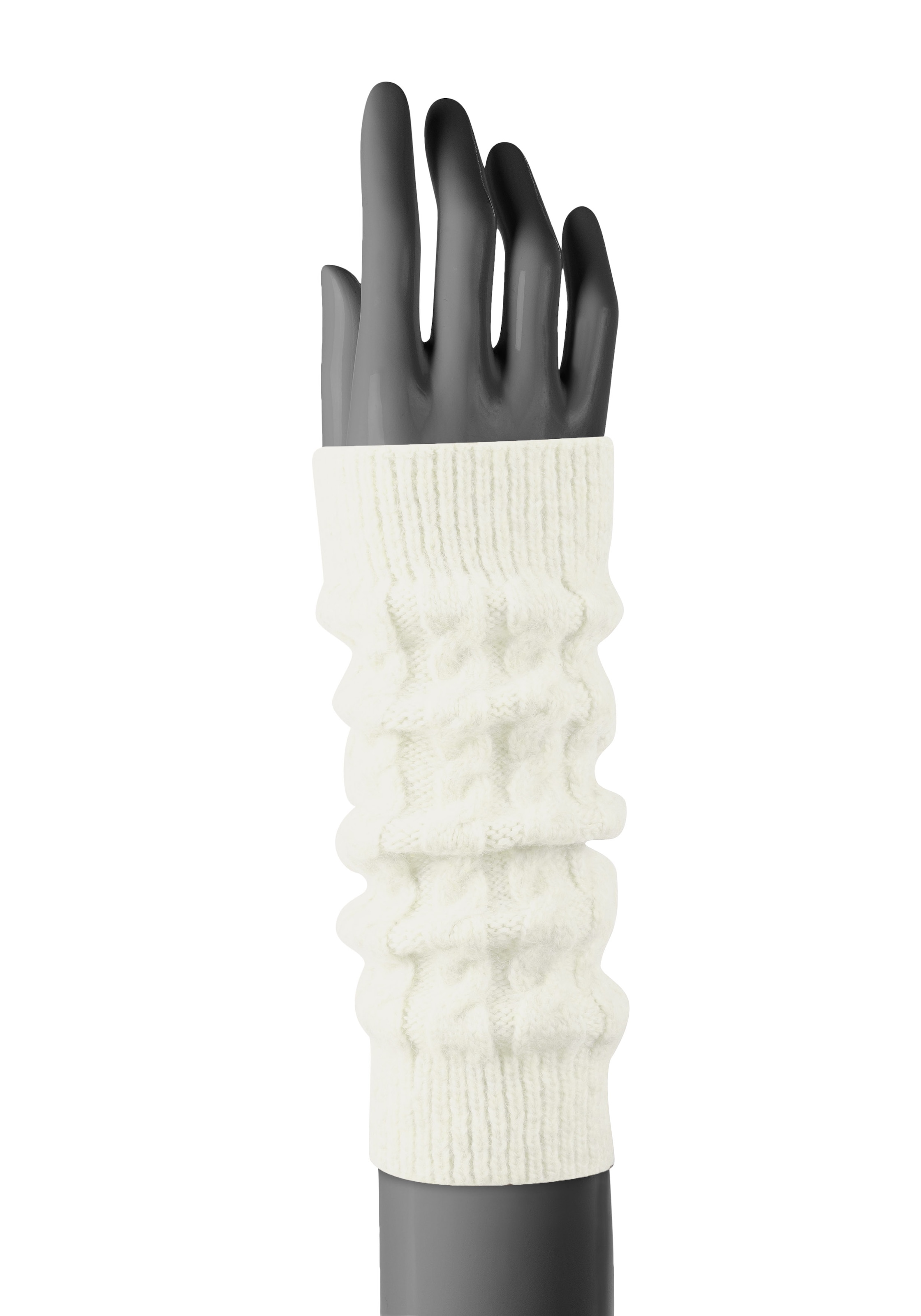 Camano Stulpensocken mit Zopfmuster, als Bein- oder Armstulpen tragbar