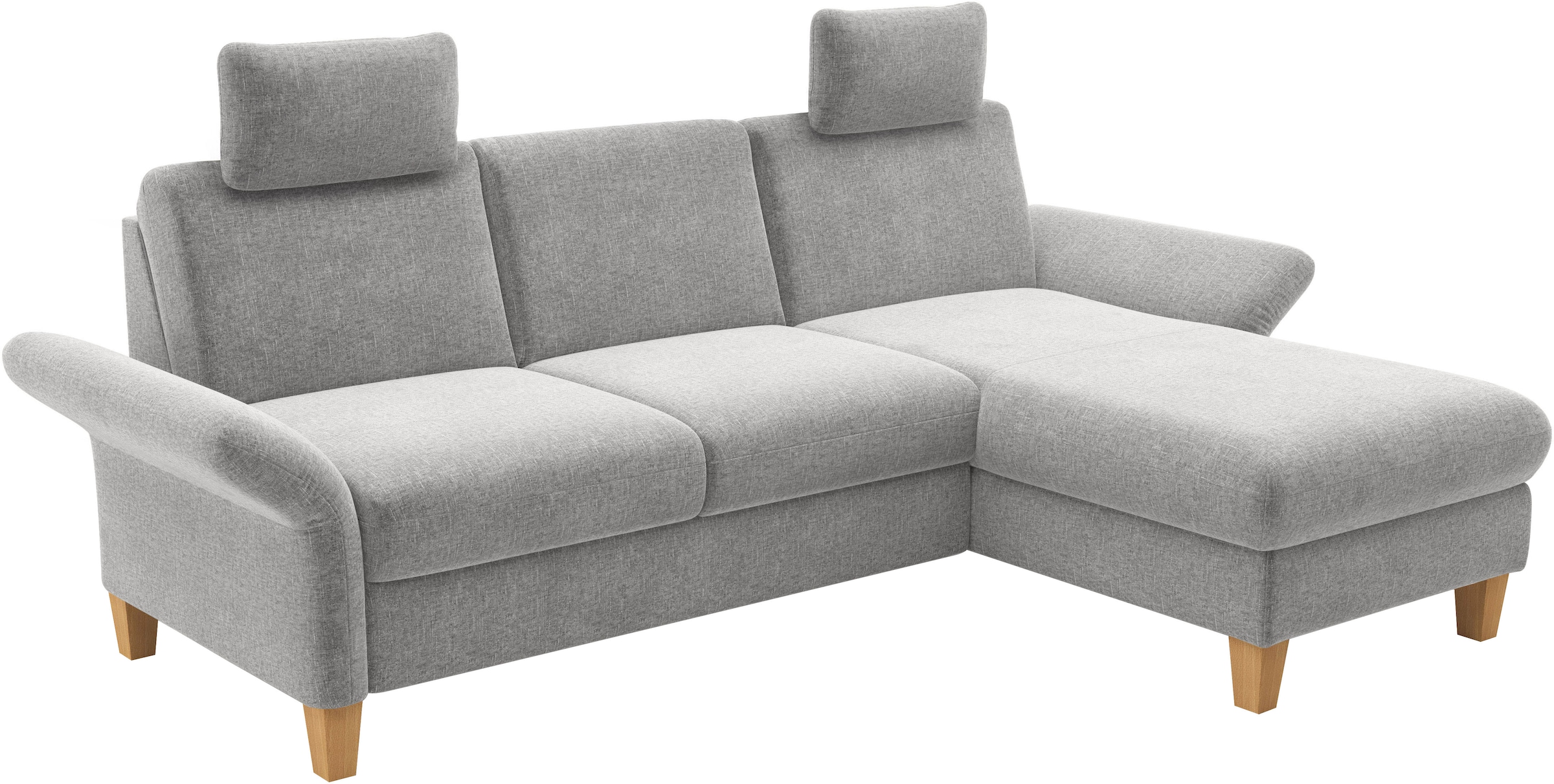 Home affaire Ecksofa »Rochelle, L-Form«, wahlweise mit Armteilverstellung, Bettfunktion und Bettkasten