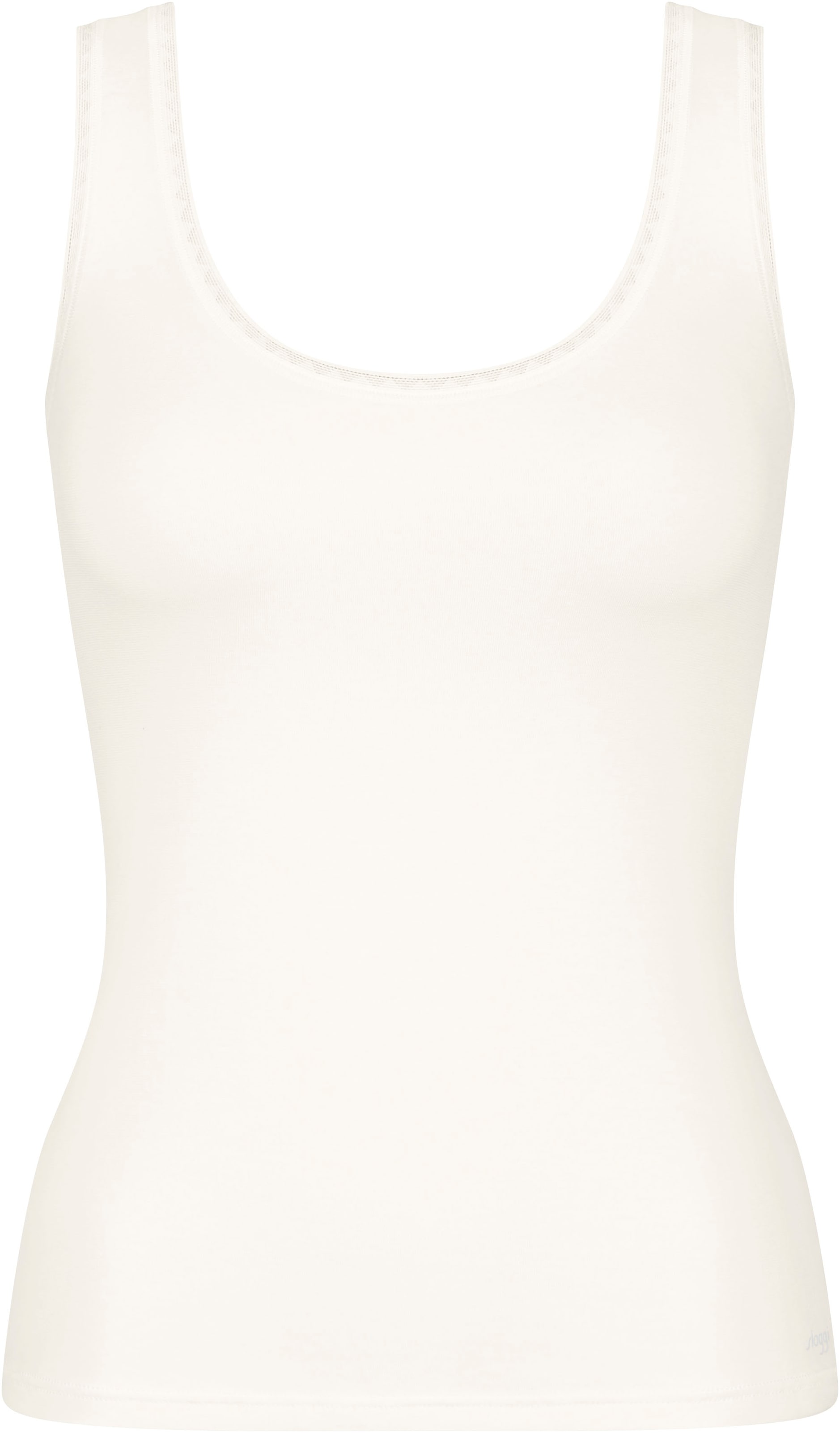 sloggi Unterhemd »GO Tank Top C2P«, (2 St., 2er Pack), zarte Spitzendetails