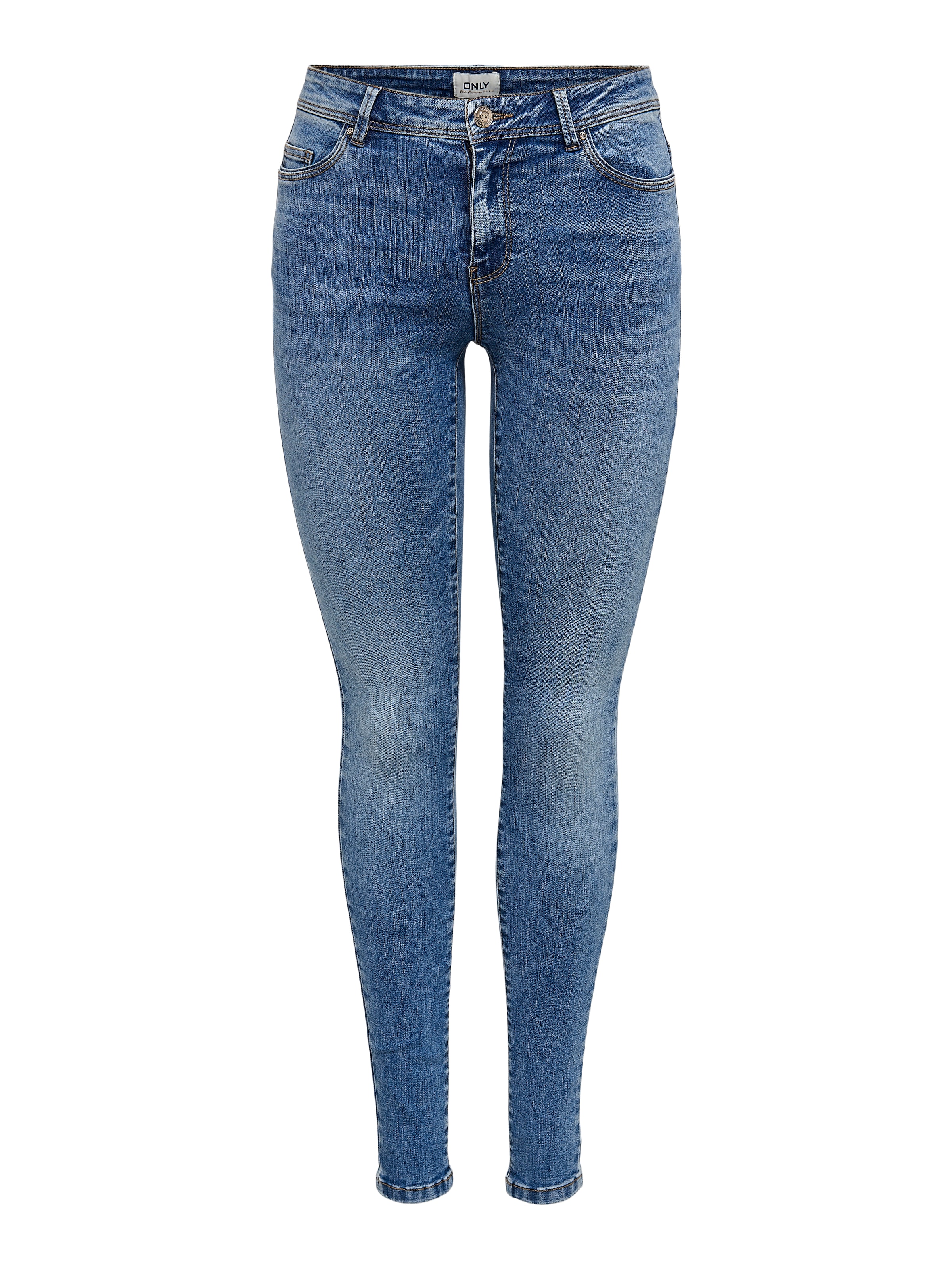 ONLY Skinny-fit-Jeans »ONLWAUW MID SKINNY DNM BJ370 NOOS«