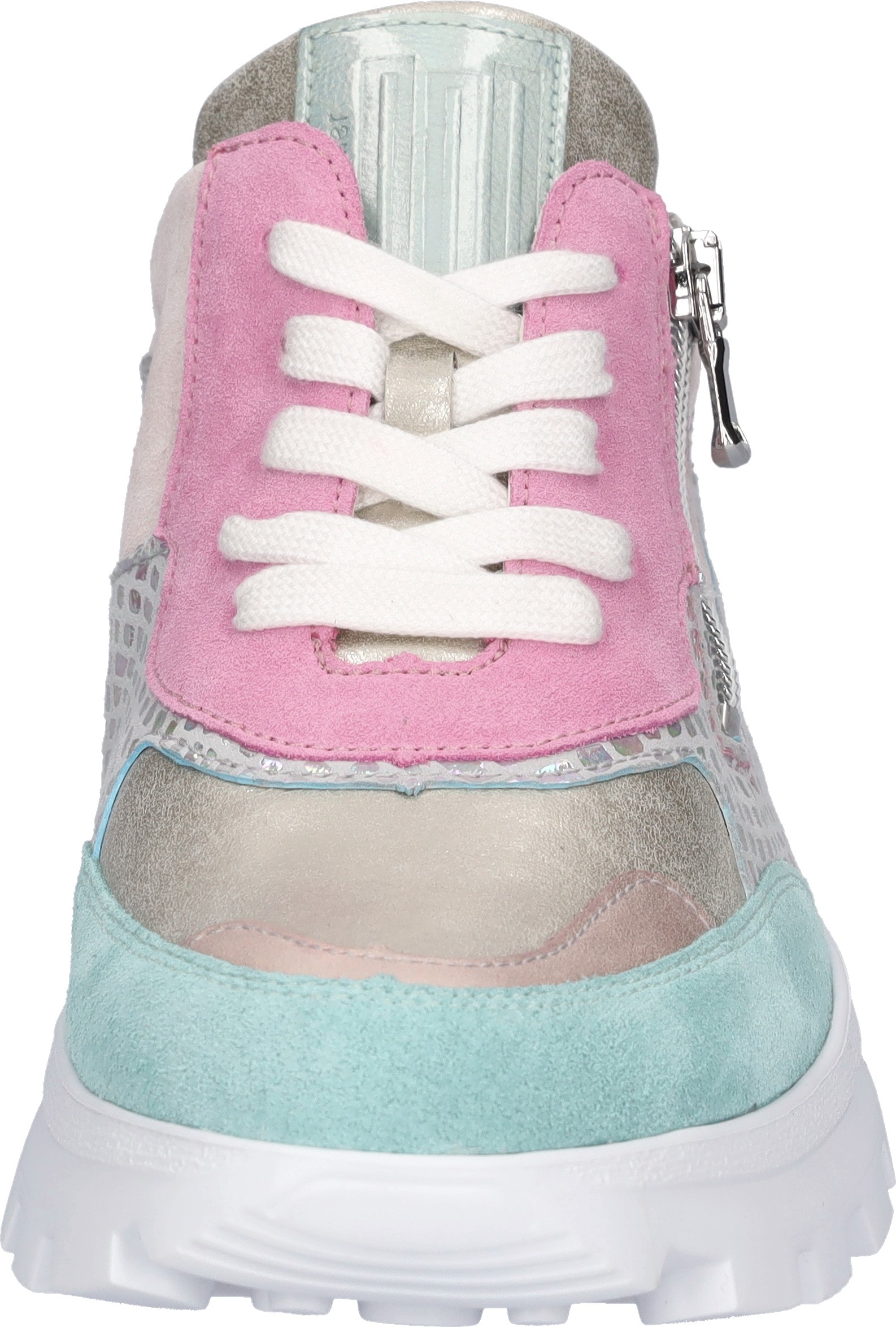 Waldläufer Sneaker »H-AJALA«  Schnürschuh, Halbschuh, Komfortschuh mit Reißverschluss, H-Weite