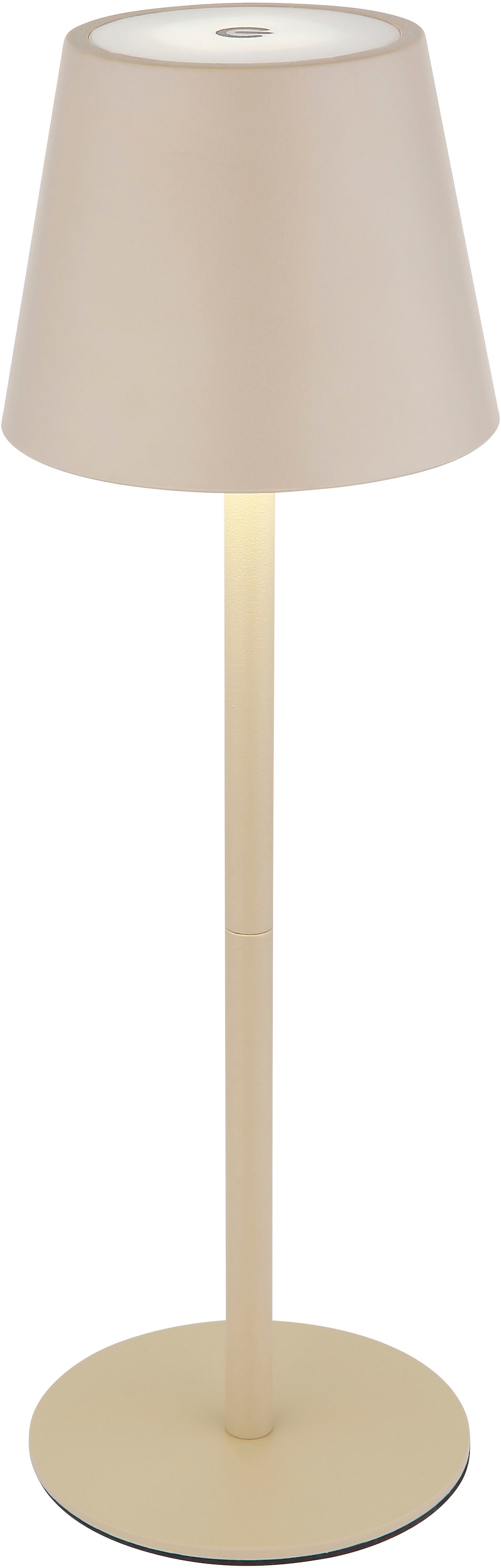 my home LED Tischleuchte »Alia«, 1 flammig, Leuchtmittel LED-Modul | LED fest integriert, stufenloser Touchdimmer, Farben fixierbar, USB-A 2.0 - USB-C