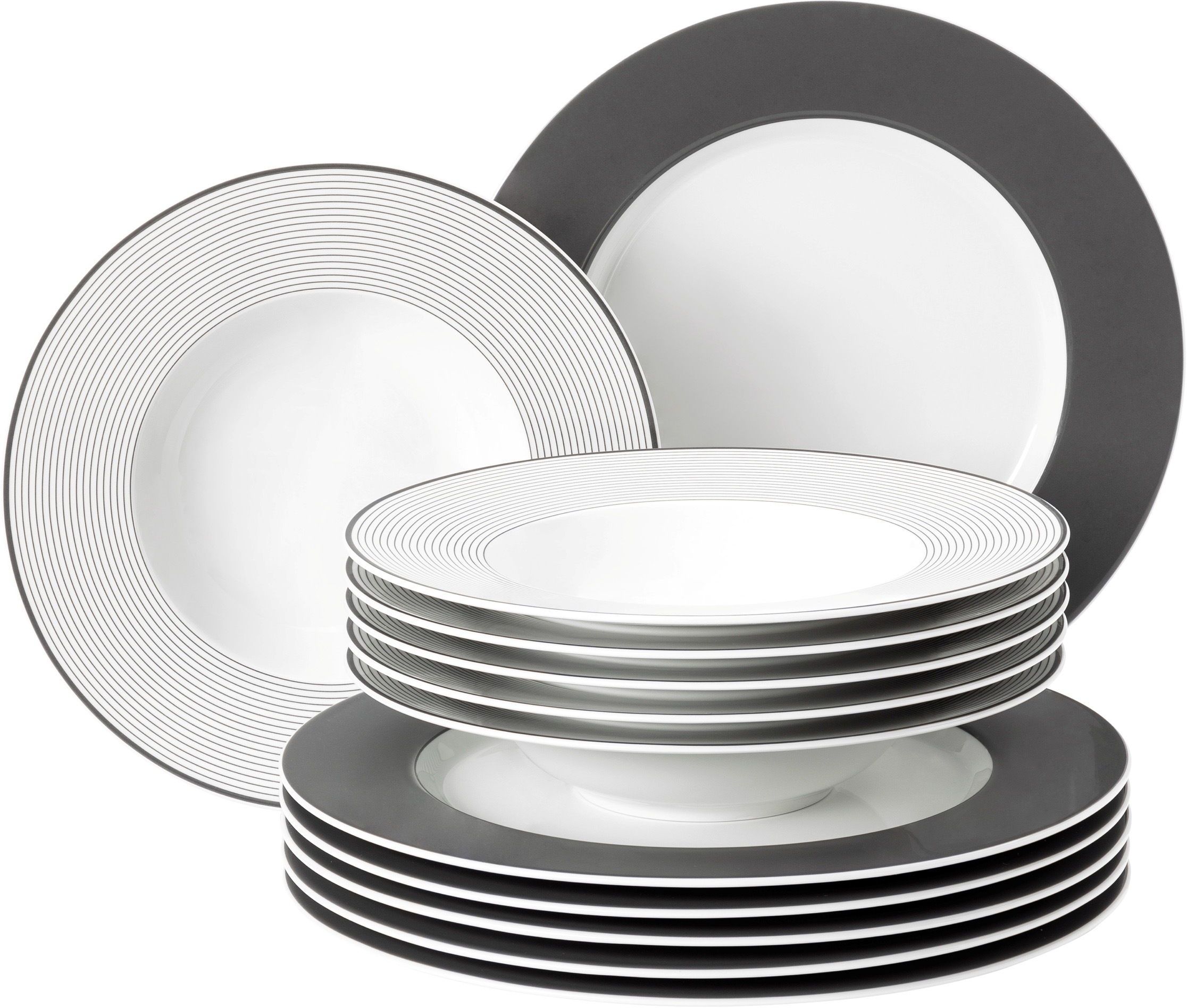 Seltmann Weiden Tafelservice »Teller Set, Geschirr-Set No Limits Moments« T günstig online kaufen