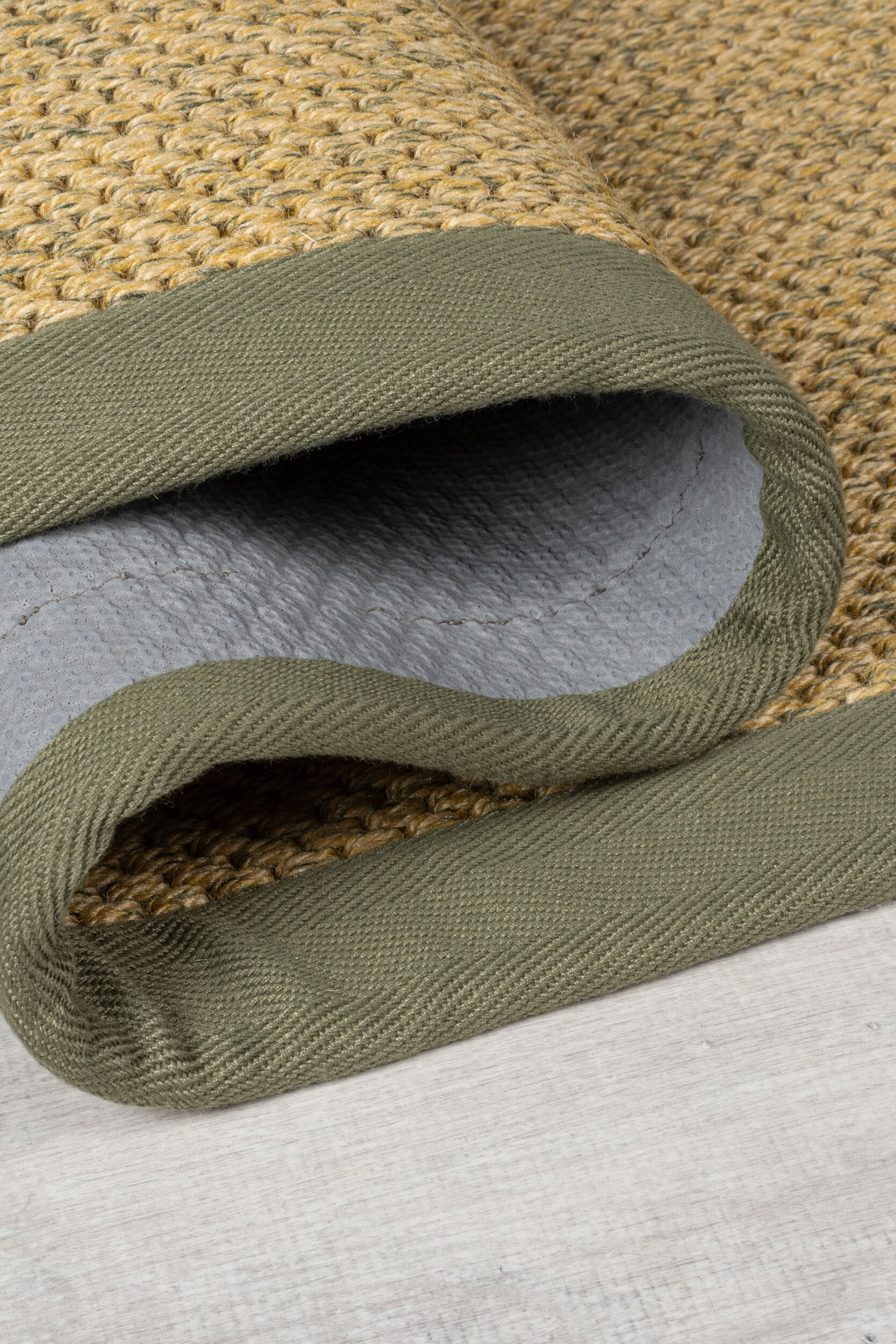 FLAIR RUGS Teppich »Sisal Look«, rechteckig, 6 mm Höhe, Sisal Look Border Indoor Outdoor Bodenläufer Teppich