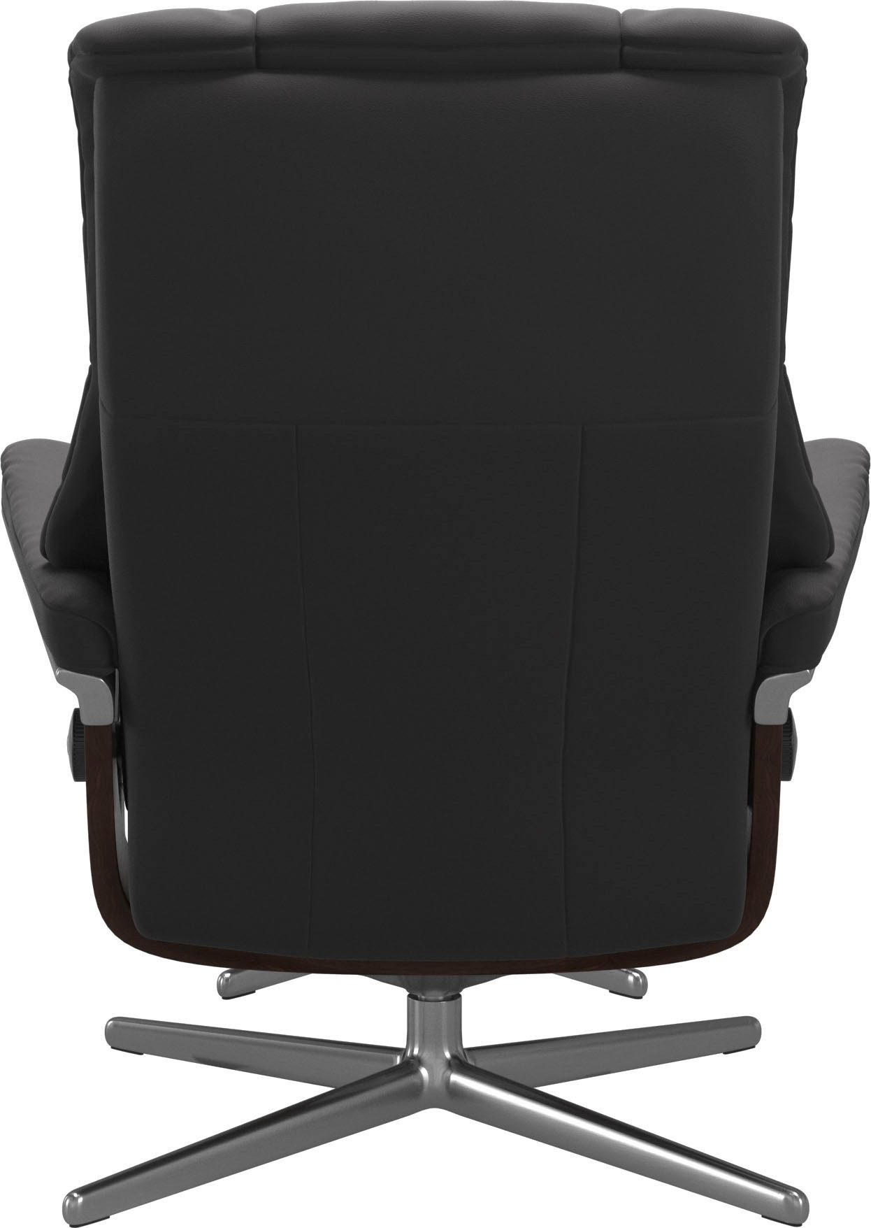 Stressless® Fußhocker »Mayfair«, mit Cross Base, Größe S, M & L, Holzakzent Braun