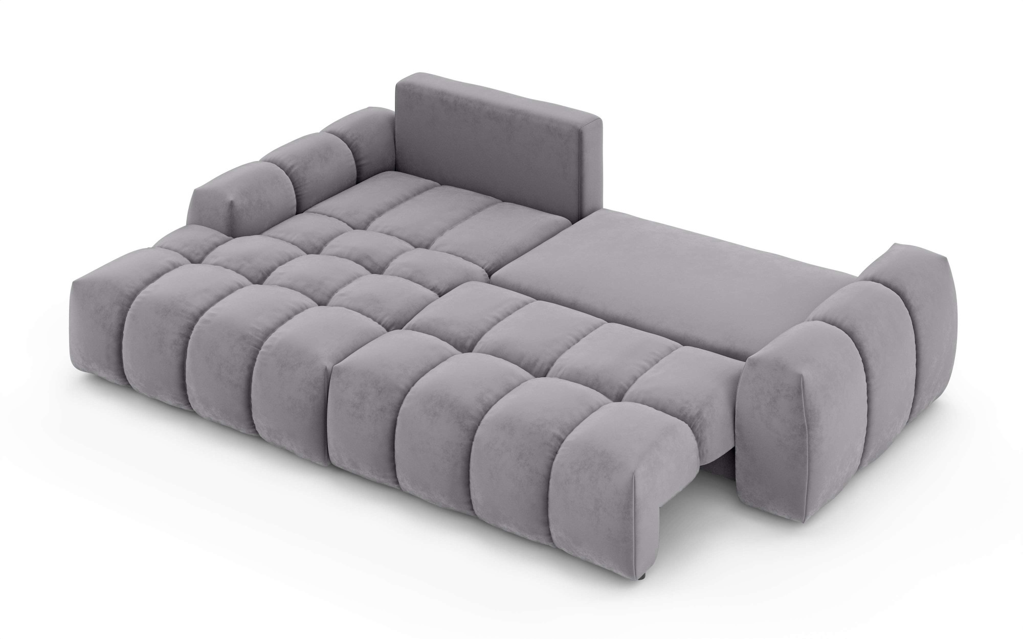 INOSIGN Ecksofa »AZITA klein optionale Schlafsofa mit Bettkasten, B/T/H: 270/166,5/84cm«, L-Form mit Wellenunterfederung, Bubble-Optik