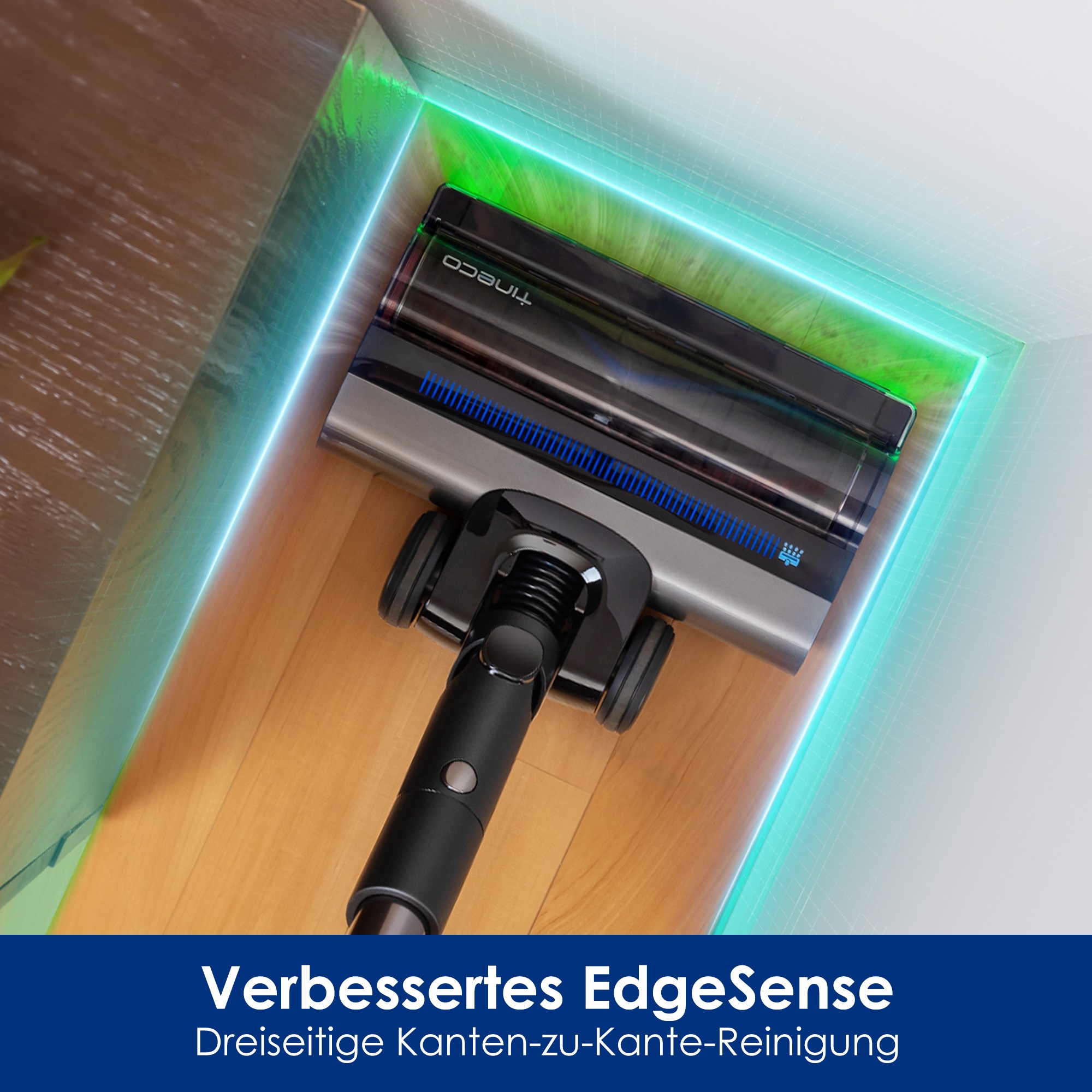 Tineco Akku-Stielstaubsauger »Tineco PURE ONE A90S, Anti-Allergiker Filtersystem, Saugrohr knickbar«