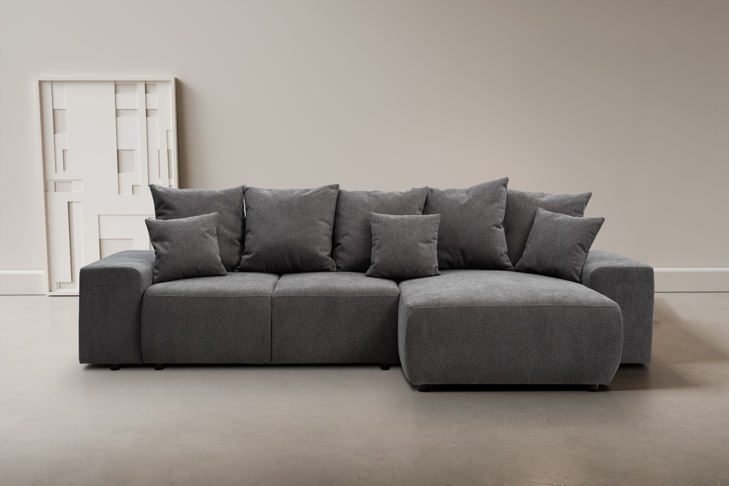 WERK2 Ecksofa »Riwa, modernes Sofa zum Kuscheln und Entspannen, Breite 300c günstig online kaufen