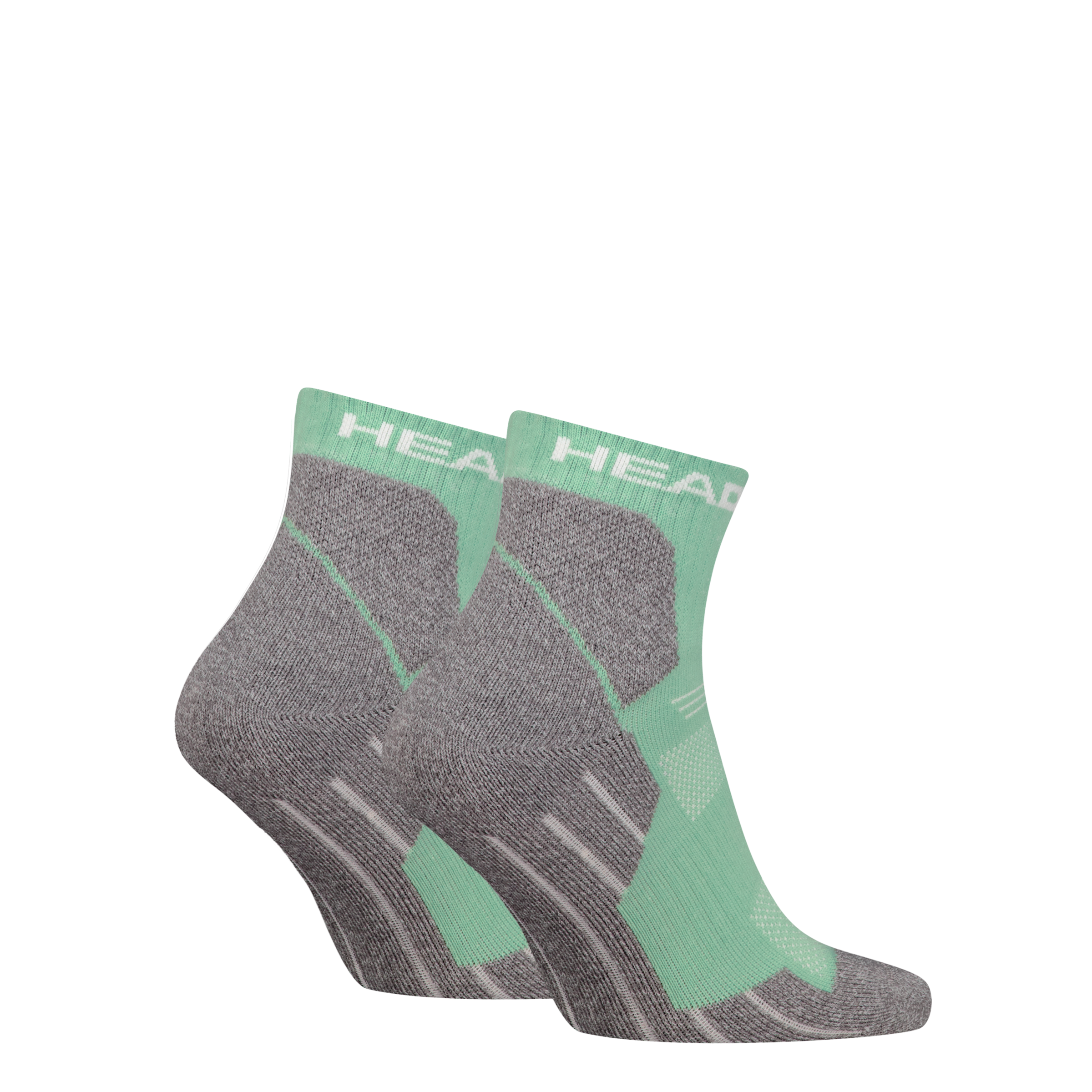 Head Kurzsocken »HEAD HIKING ALL CLIMATES QUARTER 2P«, (2 Paar, 2 Paar), mit Logostickerei