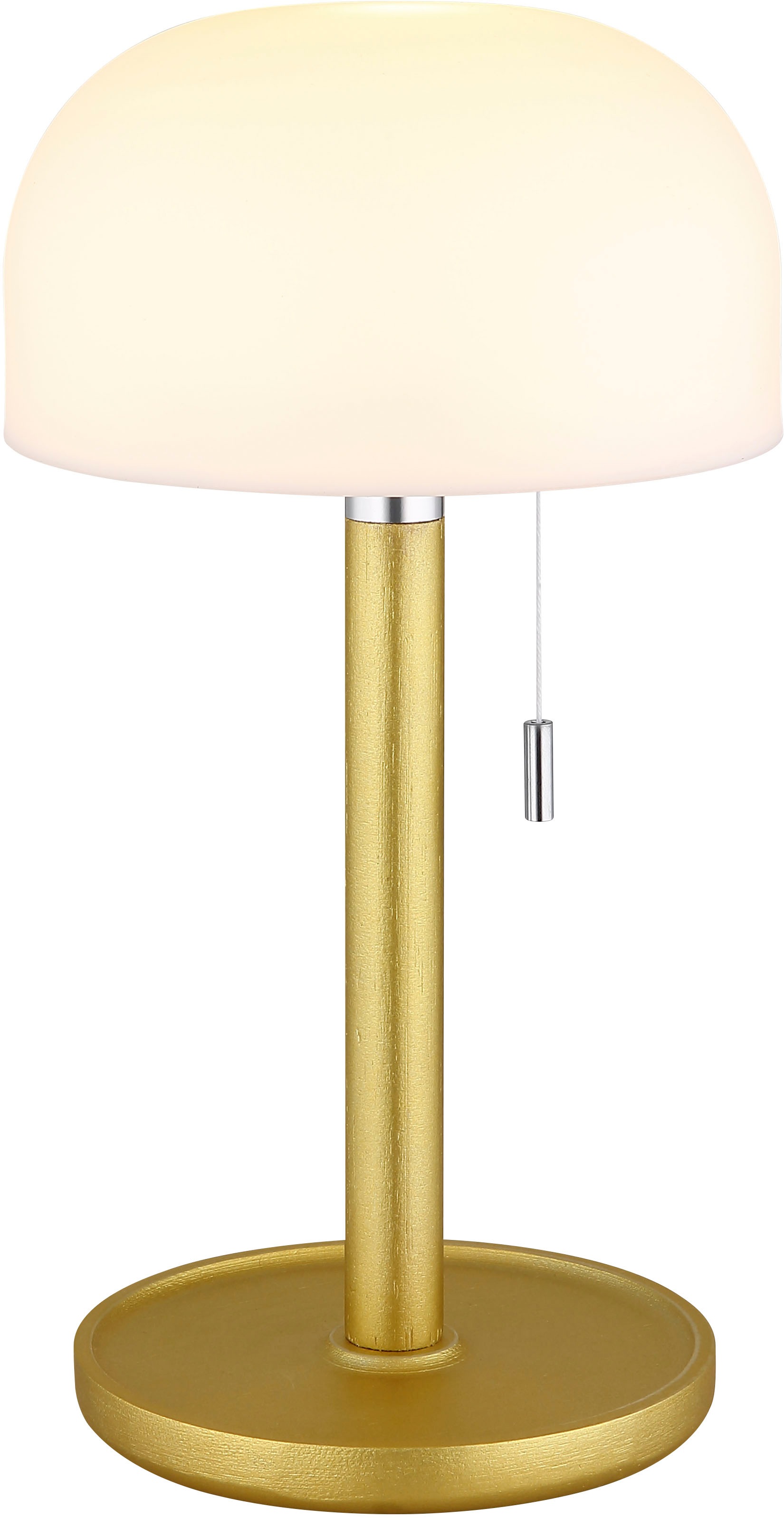 GLOBO LIGHTING LED Tischleuchte »NORMAN«, LED fest integriert, CCT-Funktion von warmen 3000 K bis kühleren 6000 K