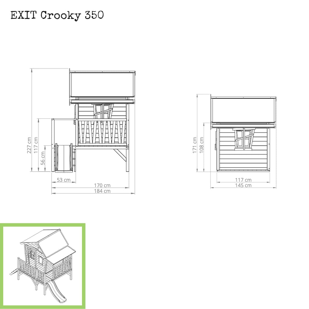 EXIT Spielturm »Crooky 350«