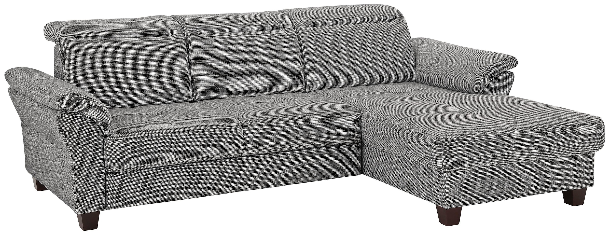 Home affaire Ecksofa »Solvei L-Form«, mit Recamierenabschluß und Sitztiefen günstig online kaufen