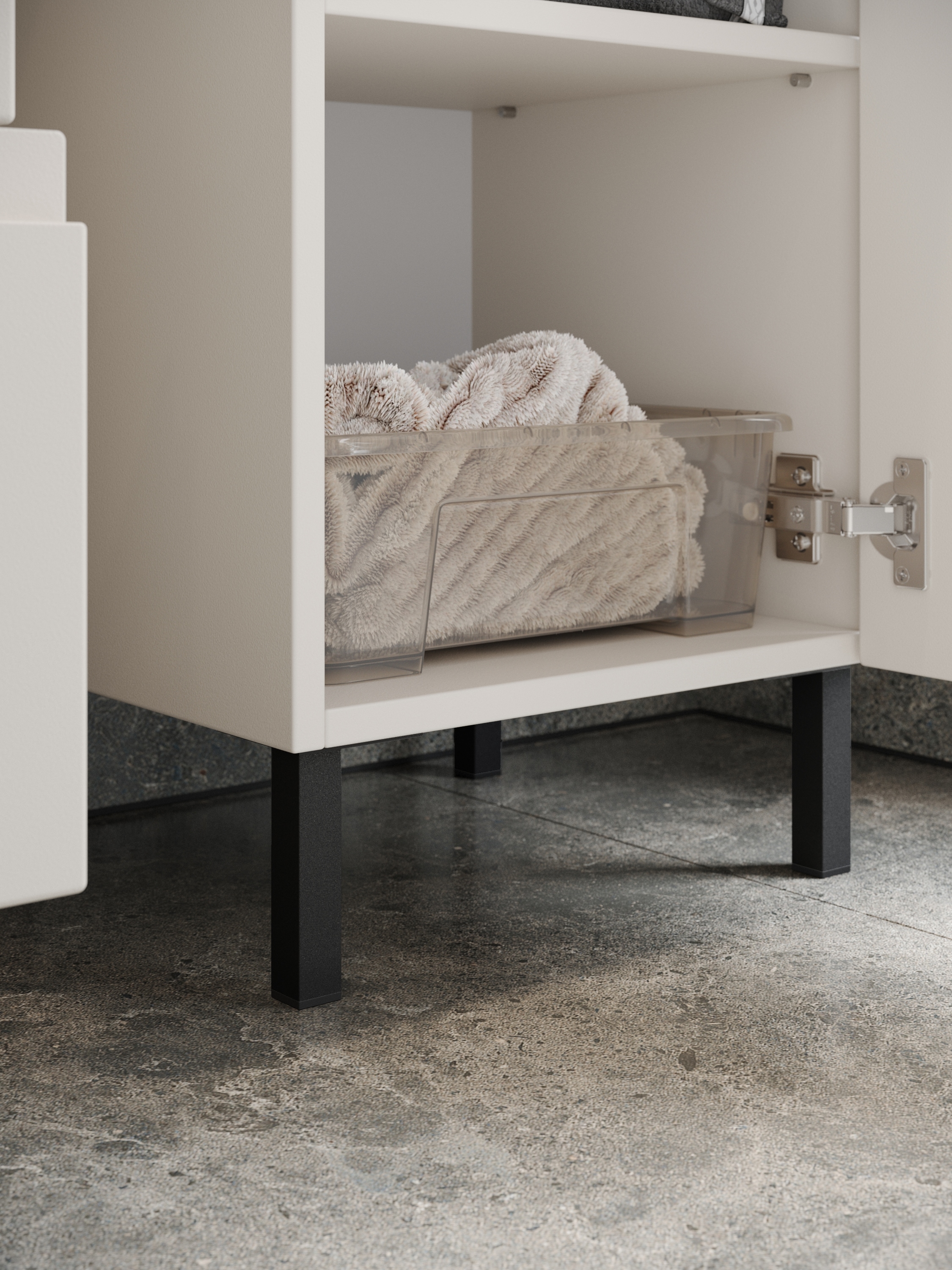 GERMANIA Badmöbel-Set »Scantic«, (5 St.), mehrteiliges Set mit kleinem Waschbeckenunterschrank