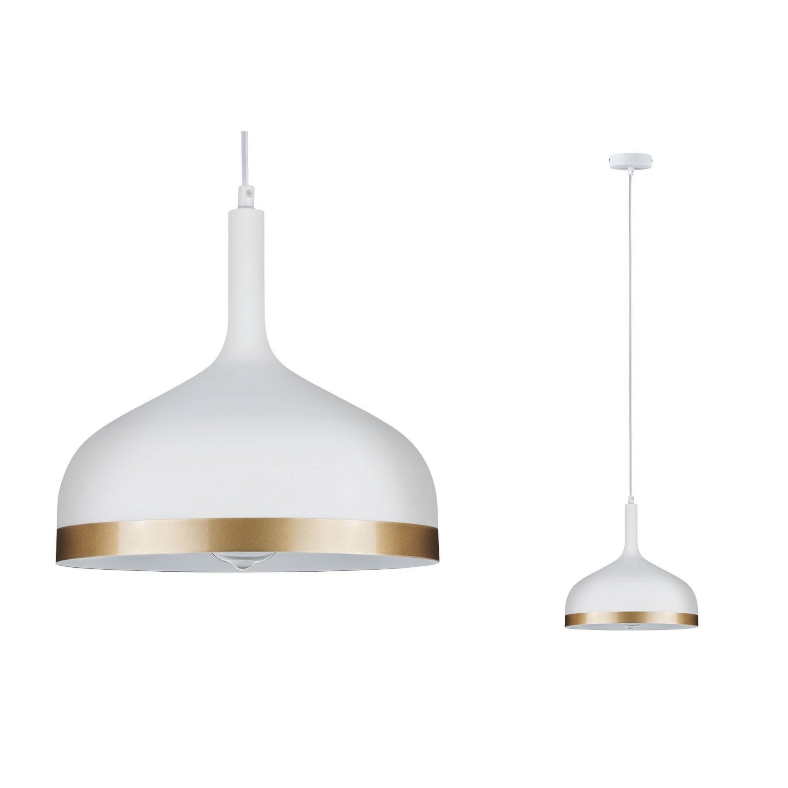 Paulmann Pendelleuchte »Neordic Embla max. 1x20W matt 230V Metall«, 1 flamm günstig online kaufen
