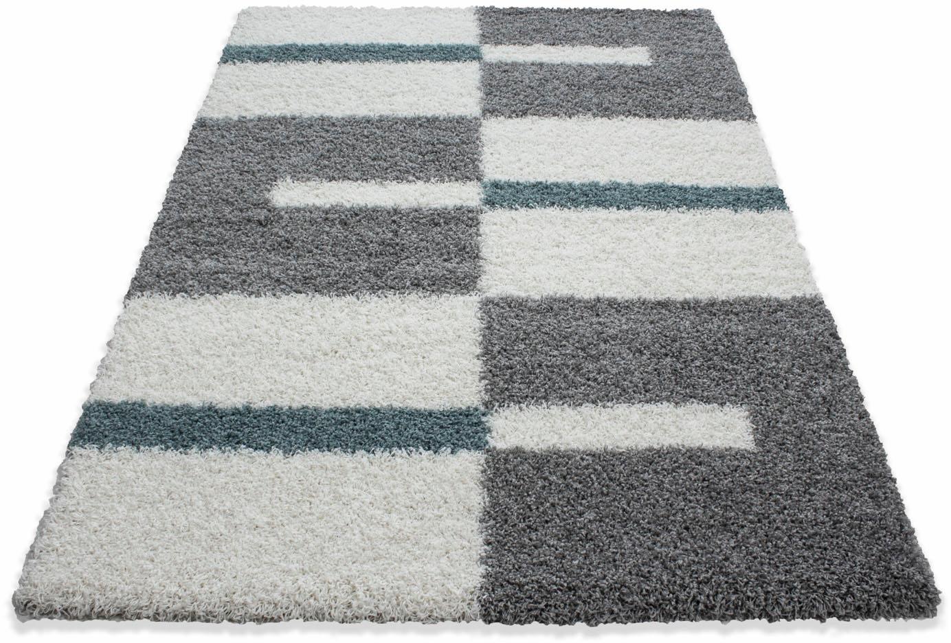 Ayyildiz Teppiche Hochflor-Teppich »Gala Shaggy 2505«, rechteckig, 30 mm Hö günstig online kaufen