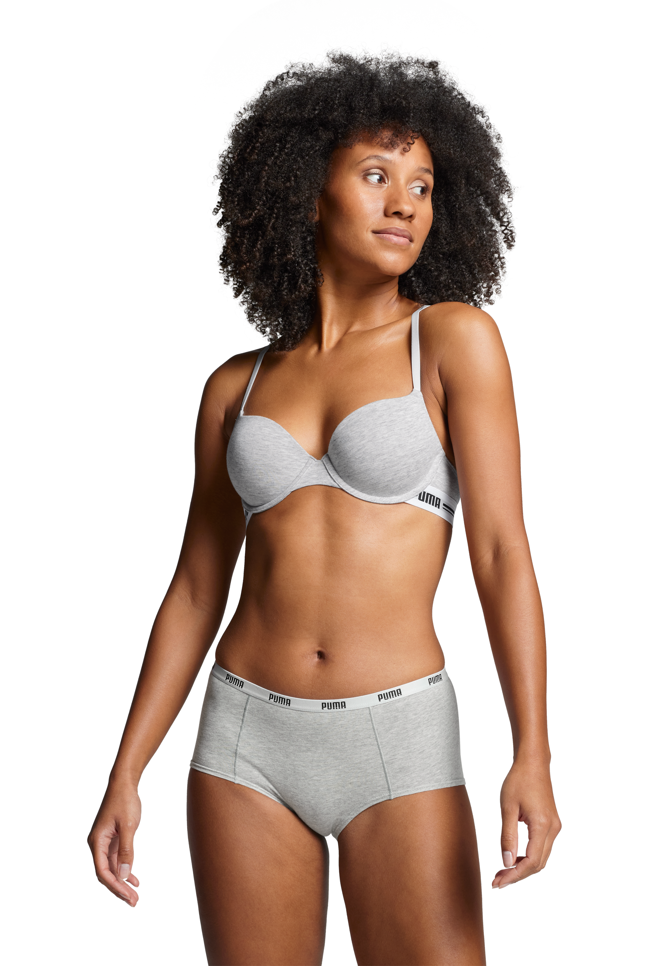 PUMA T-Shirt-BH »PUMA WOMEN T-SHIRT BRA 1P«, Leicht gepolsterte Cups