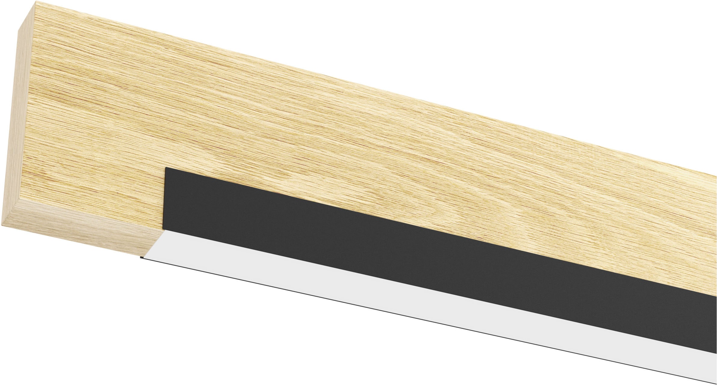 EGLO Hängeleuchte »CAMACHO Pendellampe - Stahl, Holz - LED - 25,5W - IP20« LED-Modul 1 Stk. Warmweiß Hängelampe, Deckenlampe, Wohnzimmer, Esszimmer, L110 x B6 x H110 cm