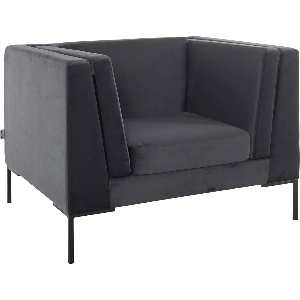 andas Sessel »Frode«, mit eleganten Metallfüßen