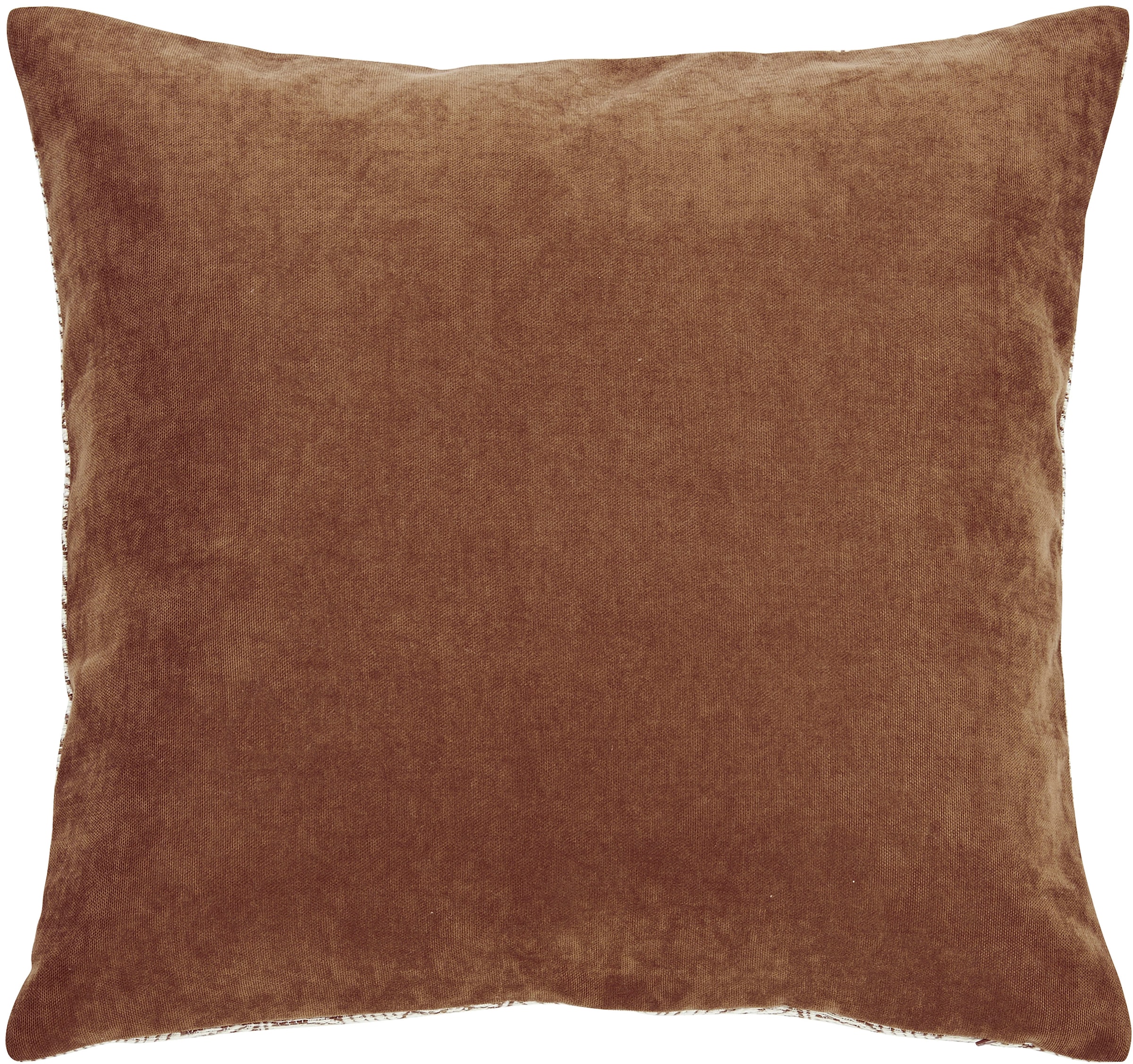 done.® Kissenhülle »Leaf Lines« Kissenhülle vorderseitig Jacquardgewebt