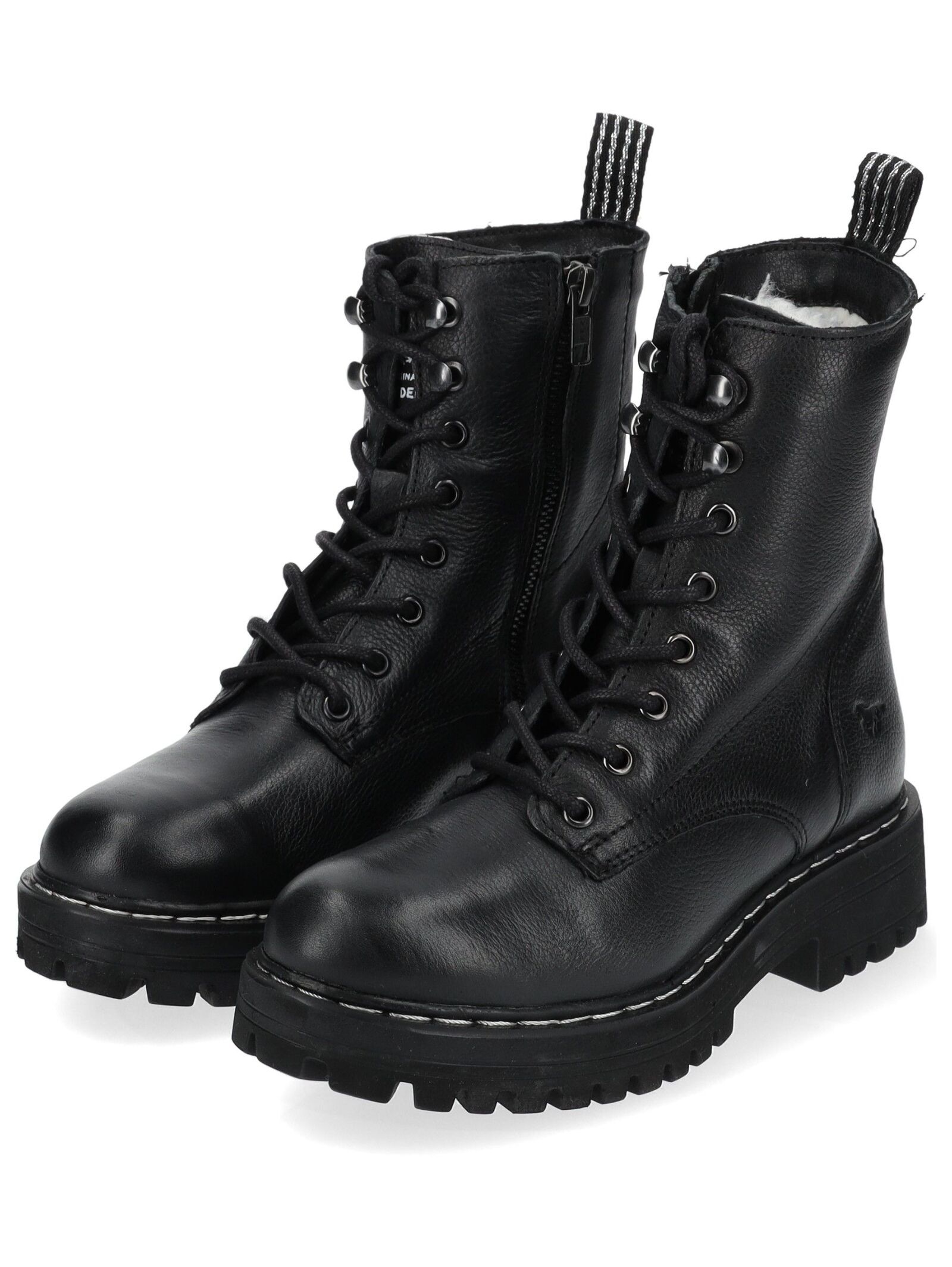 Mustang Shoes Schnürstiefelette »Mustang Shoes Stiefelette Leder«