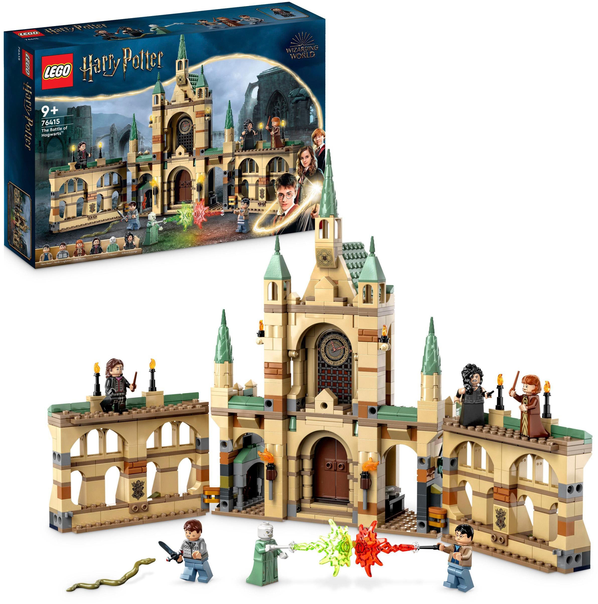 Konstruktionsspielsteine »Der Kampf um Hogwarts (76415), LEGO® Harry Potter«, (730...