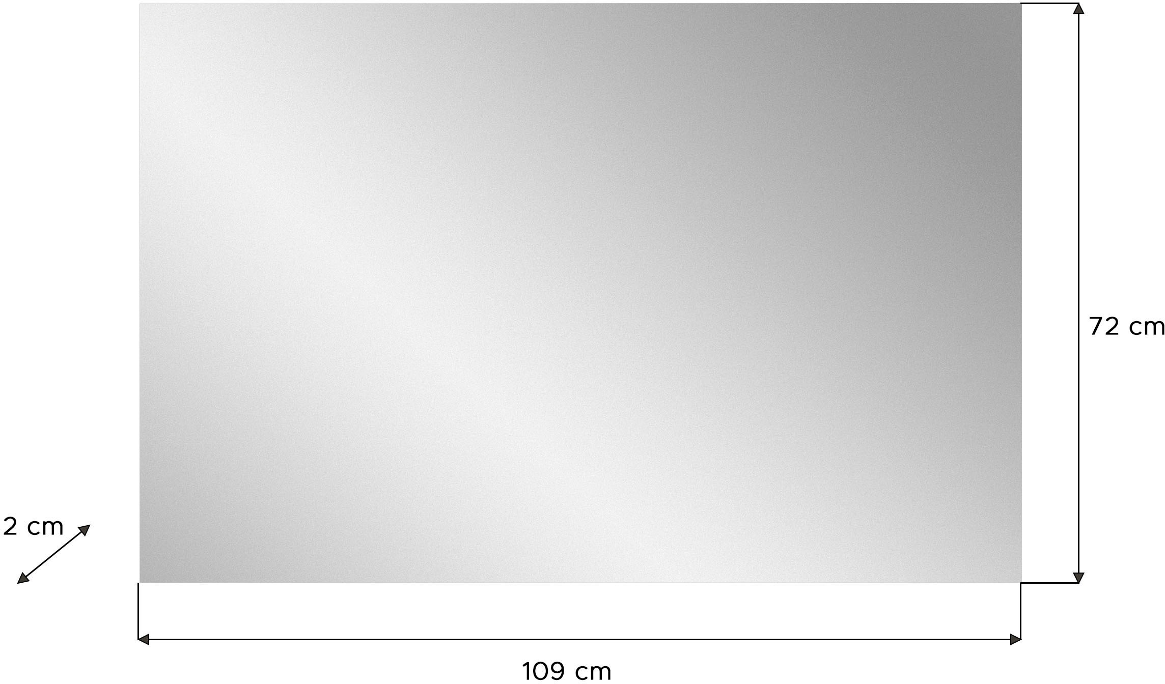 INOSIGN Garderoben-Set »Valge, Breite 180 cm inkl. 15cm Typenabstand, 3-tlg. Set, best. aus:«, (3 St.), Highboard, Garderobenspiegel und Garderobenschrank