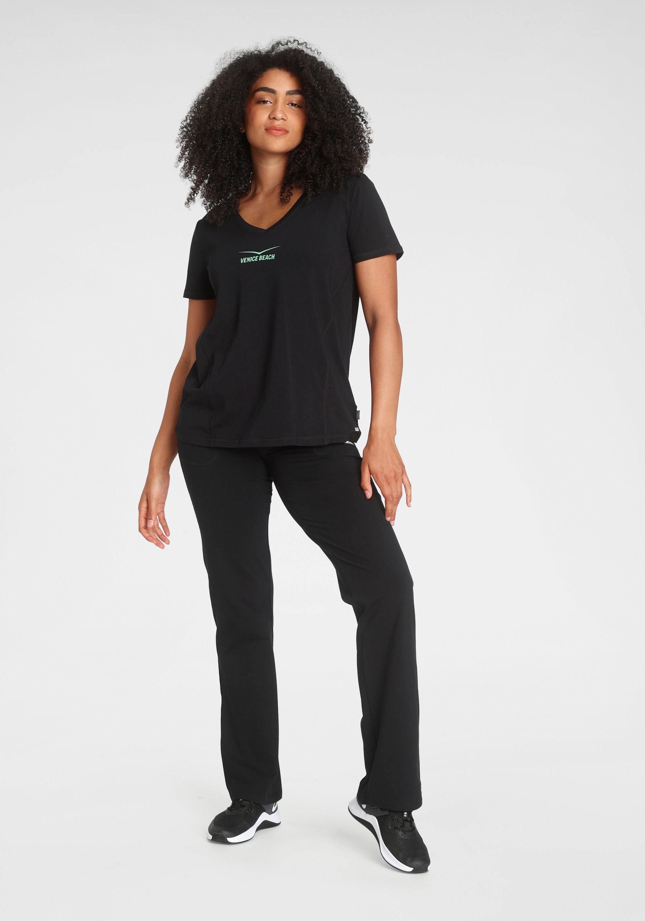 Venice Beach T-Shirt lockere Passform,  elastisches Material