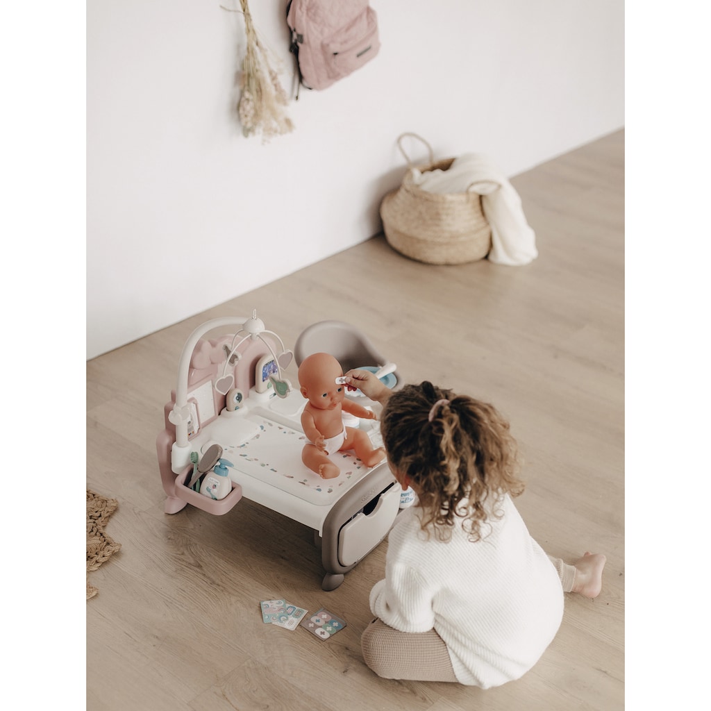 Smoby Puppen Pflegecenter »Baby Nurse, Cocoon Puppen-Spielzimmer 3in1 mit Puppe«