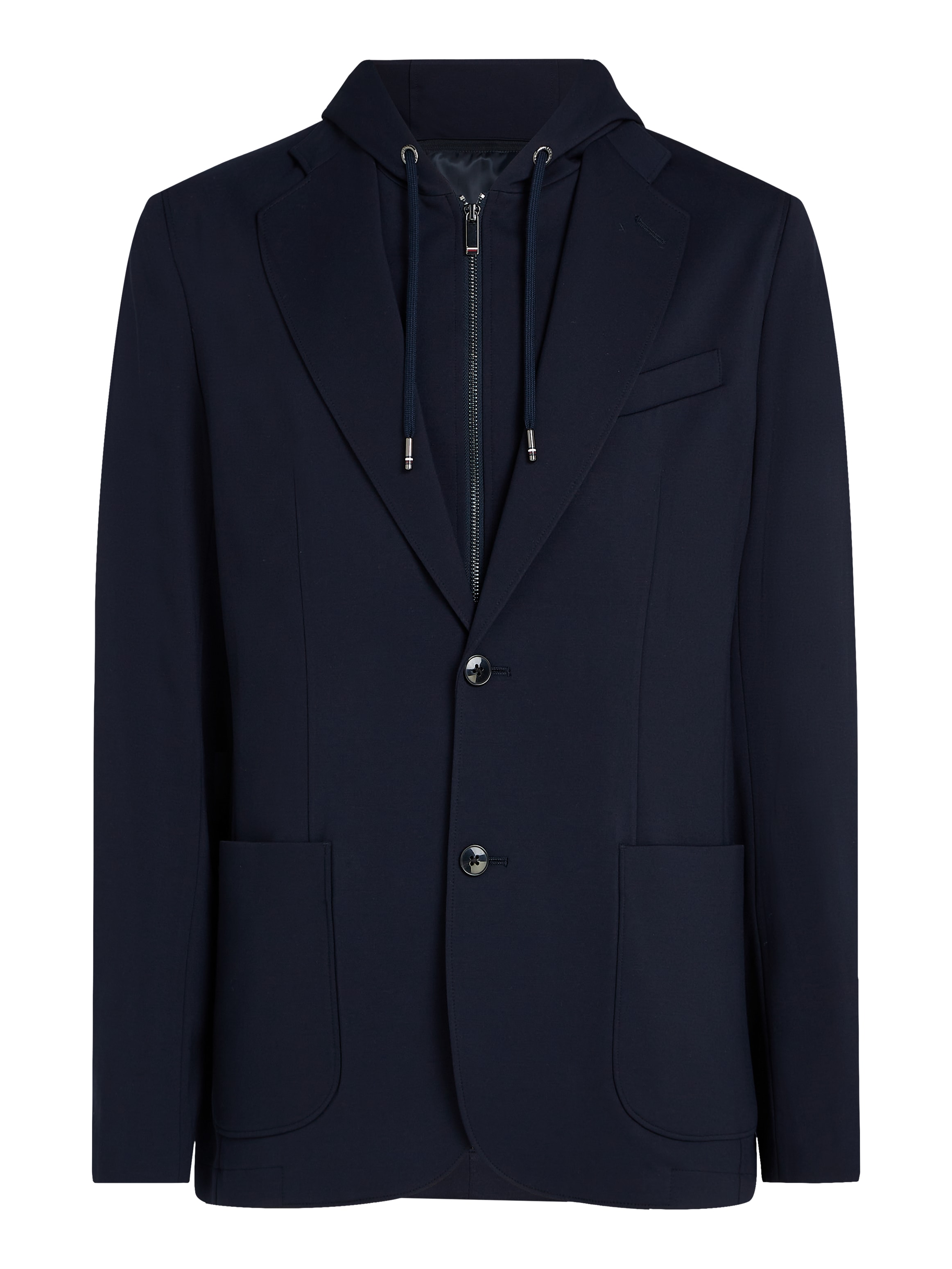 Tommy Hilfiger Sakko »DC PUNTO MILANO HOOD BLAZER«, mit herausnehmbaren Kapuzeninlay