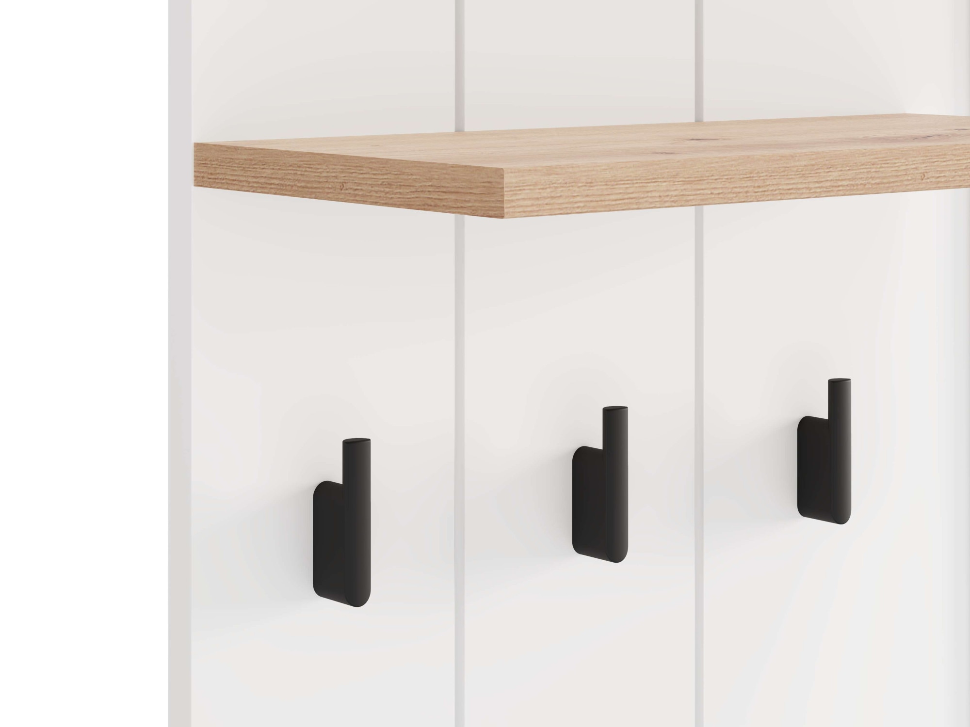 Home affaire Garderoben-Set »Bedford, Flurmöbel, Dielenmöbel, Flurschrank, Flurgarderobe B= 231 cm« 4tlg, 4 Stk. tlg.