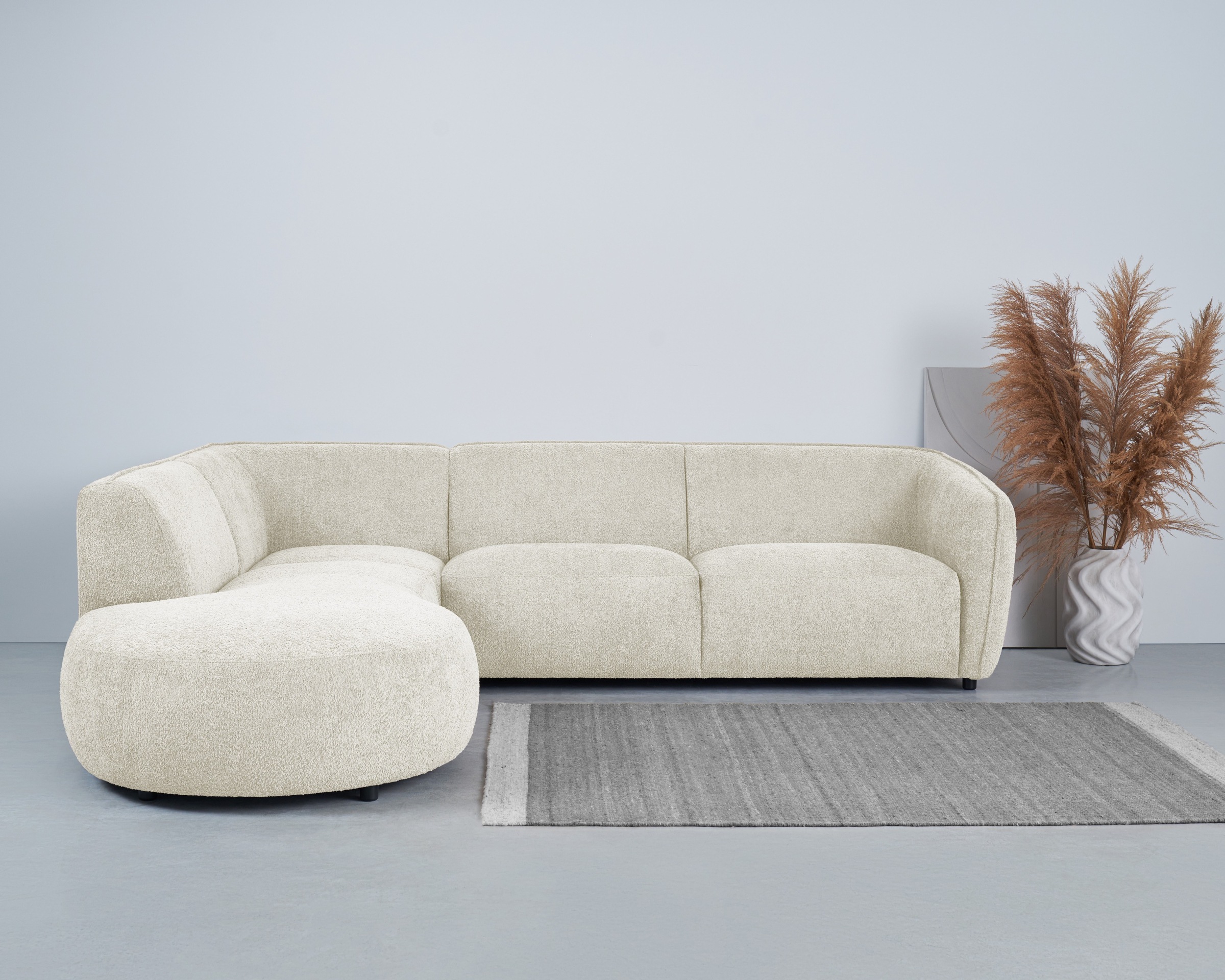 andas Ecksofa »Ostrup«, schlichtes modernes Design, in verschiedenen Farben