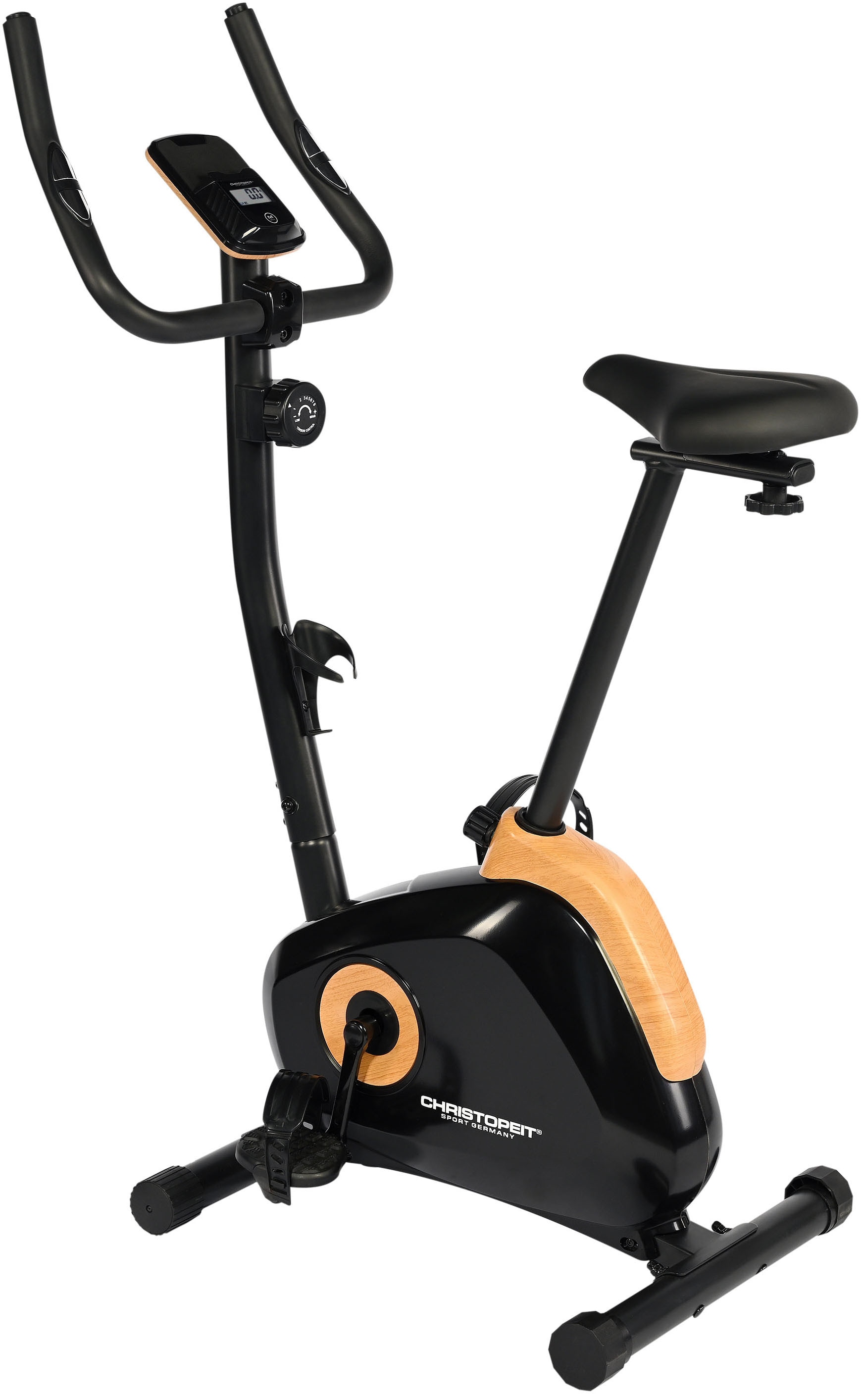 Christopeit Sport® Heimtrainer »HT 2.1«, (3-teilige Pedalarmkurbel), Schwungmasse ca....