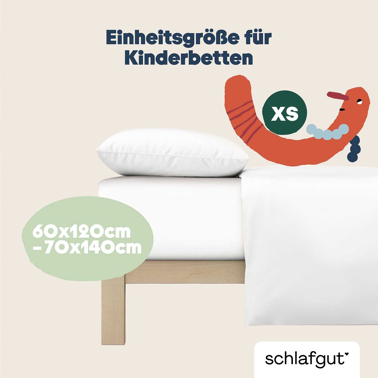 Schlafgut Spannbettlaken »Casual Mini Spannbettlaken«, für Kinder, MADE IN GREEN by OEKO-TEX®