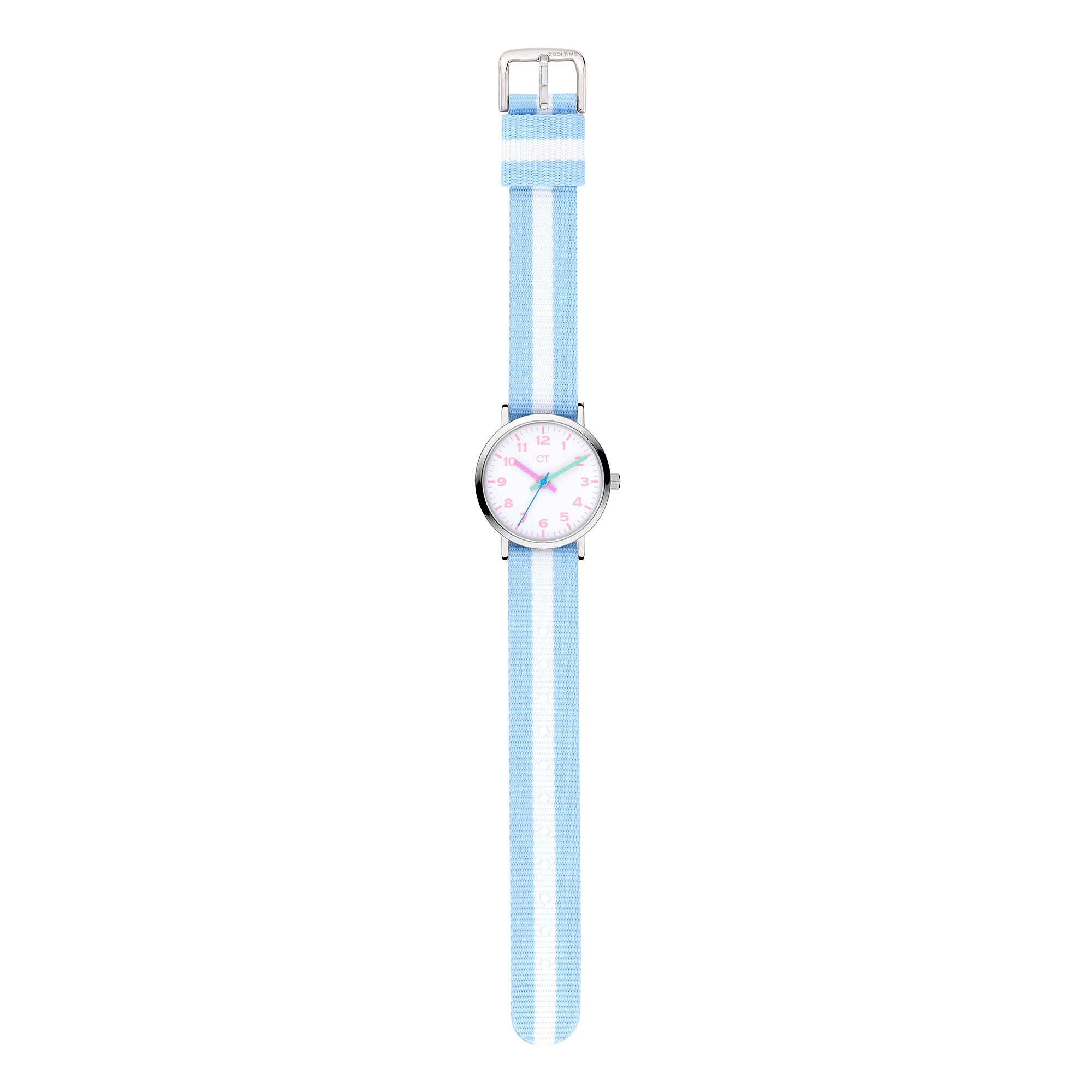 COOL TIME Quarzuhr »The Cool Stripe«, Armbanduhr, Kinderuhr, Mädchen, analog