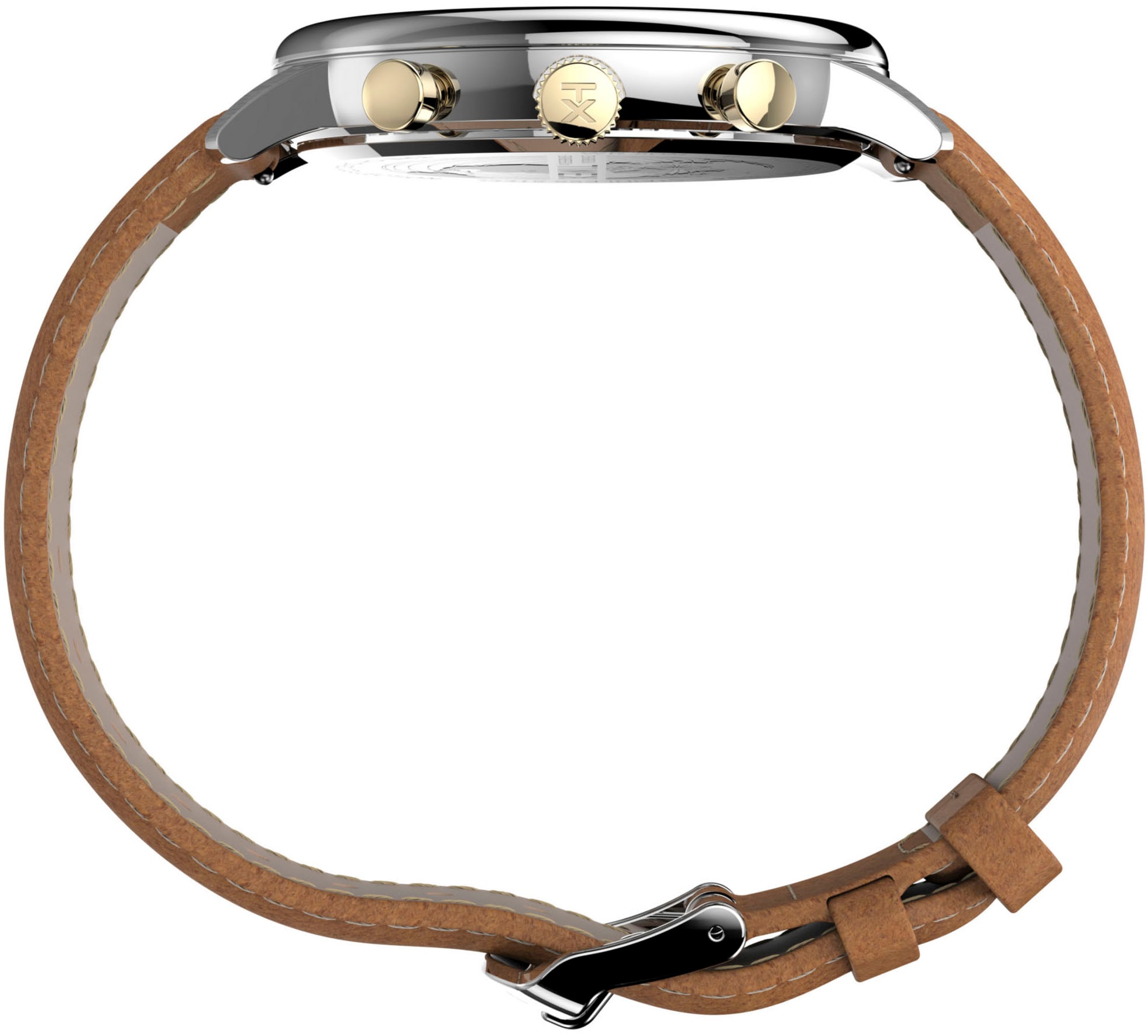 Timex Chronograph »CHICAGO« Quarzuhr, Armbanduhr, Herren, Datum, Stoppfunktion, 12/24-Std.-Anzeige